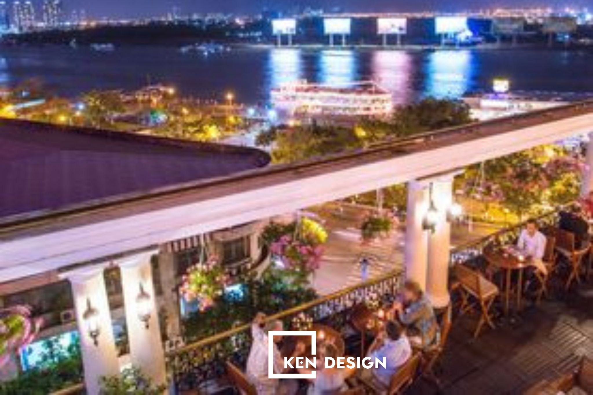 thiết kế Breeze Sky Bar Rooftop