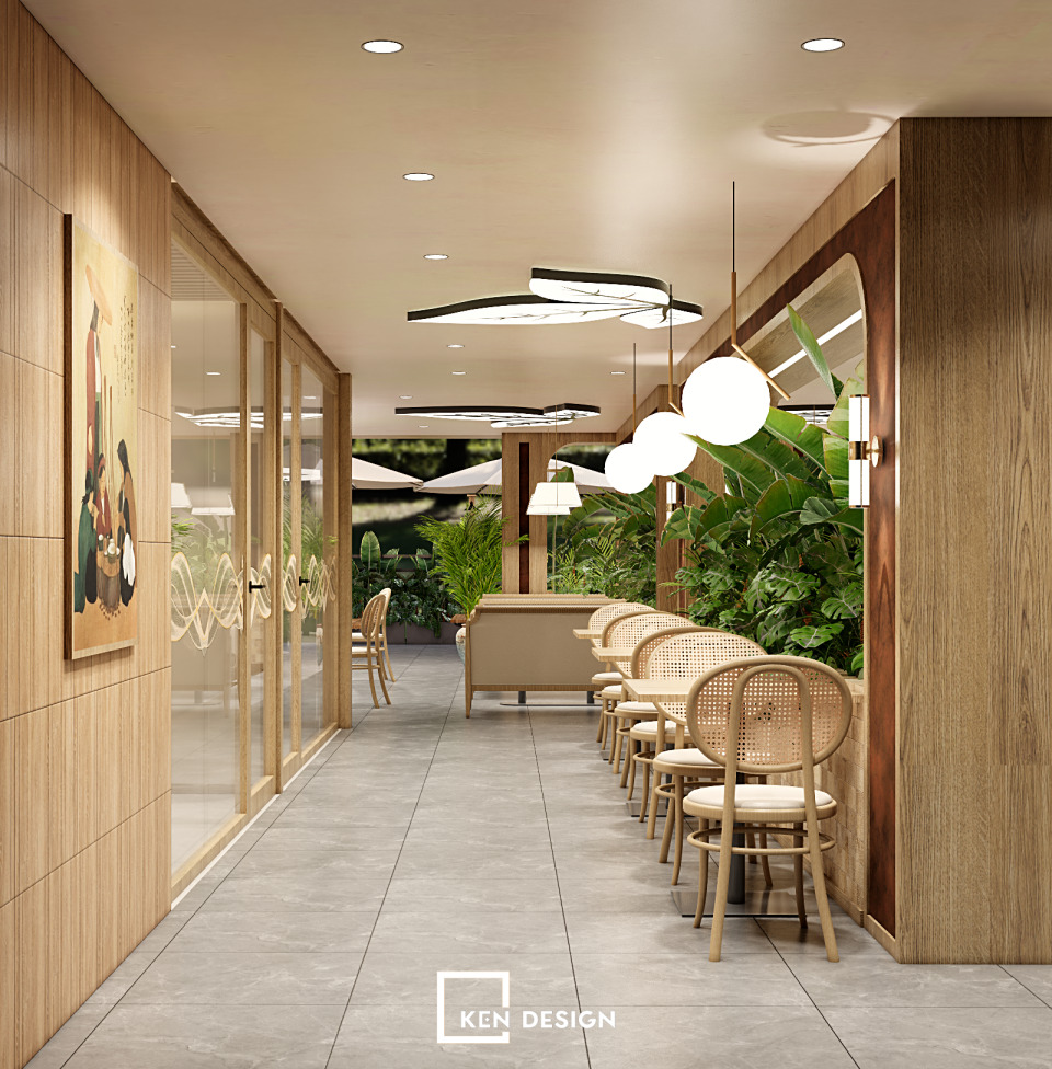 Thiết kế quán cafe Sun Vietnam tại Úc