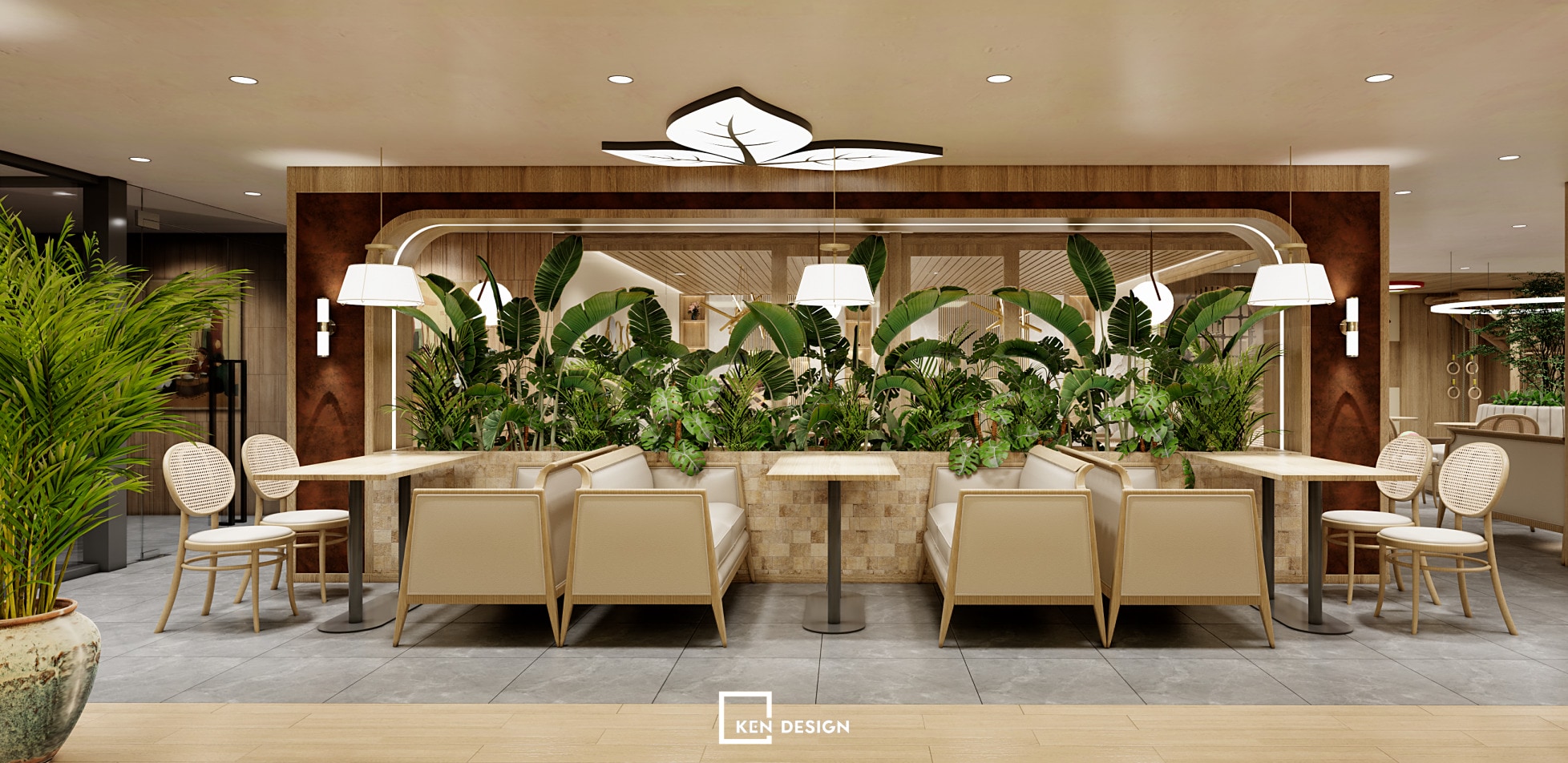 Thiết kế quán cafe Sun Vietnam tại Úc