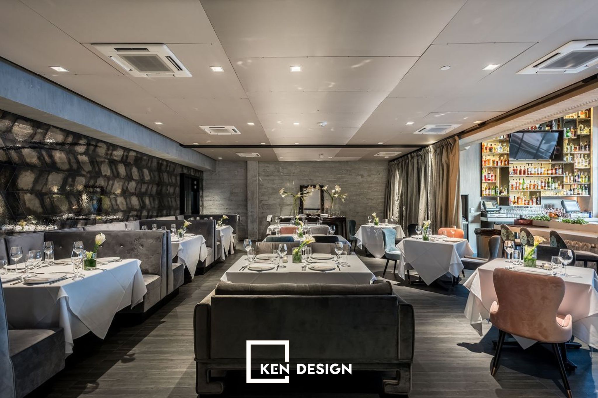 5 nguyên tắc bố trí ánh sáng cho nhà hàng Châu Âu