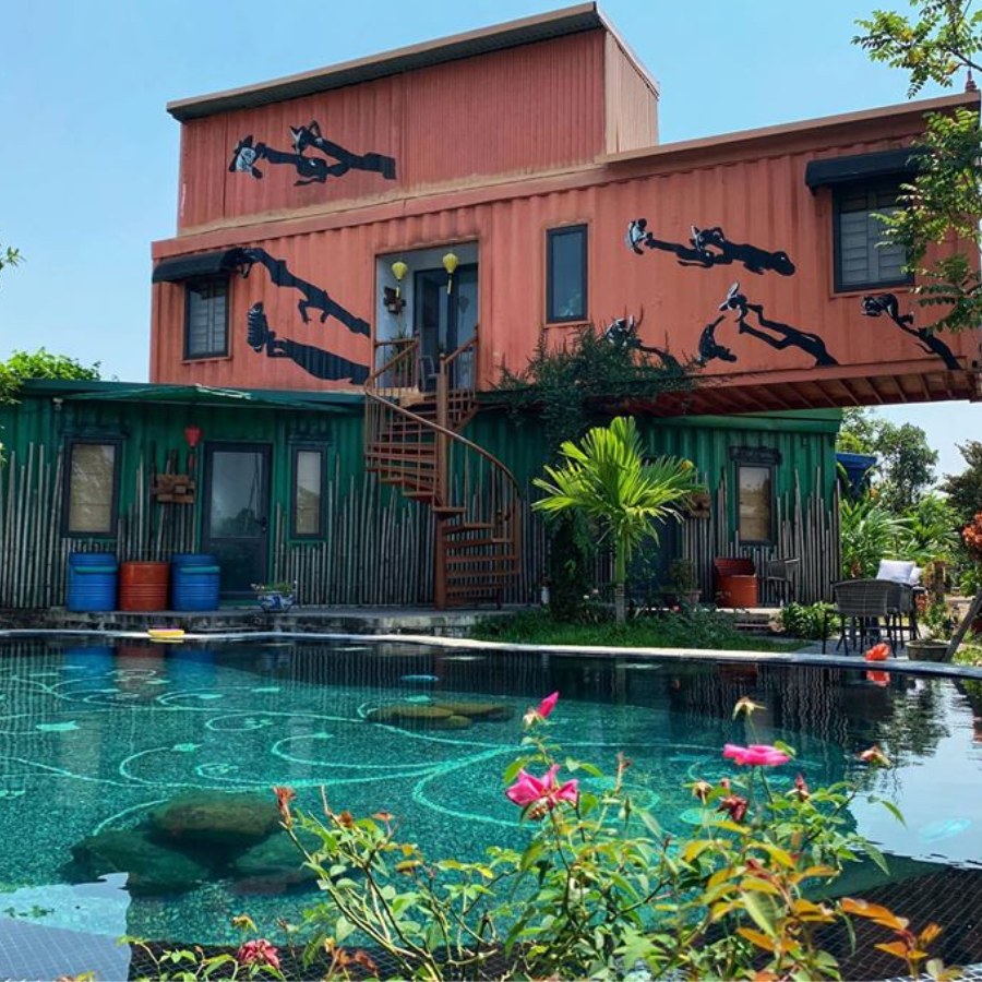 Colorful House xưởng containers