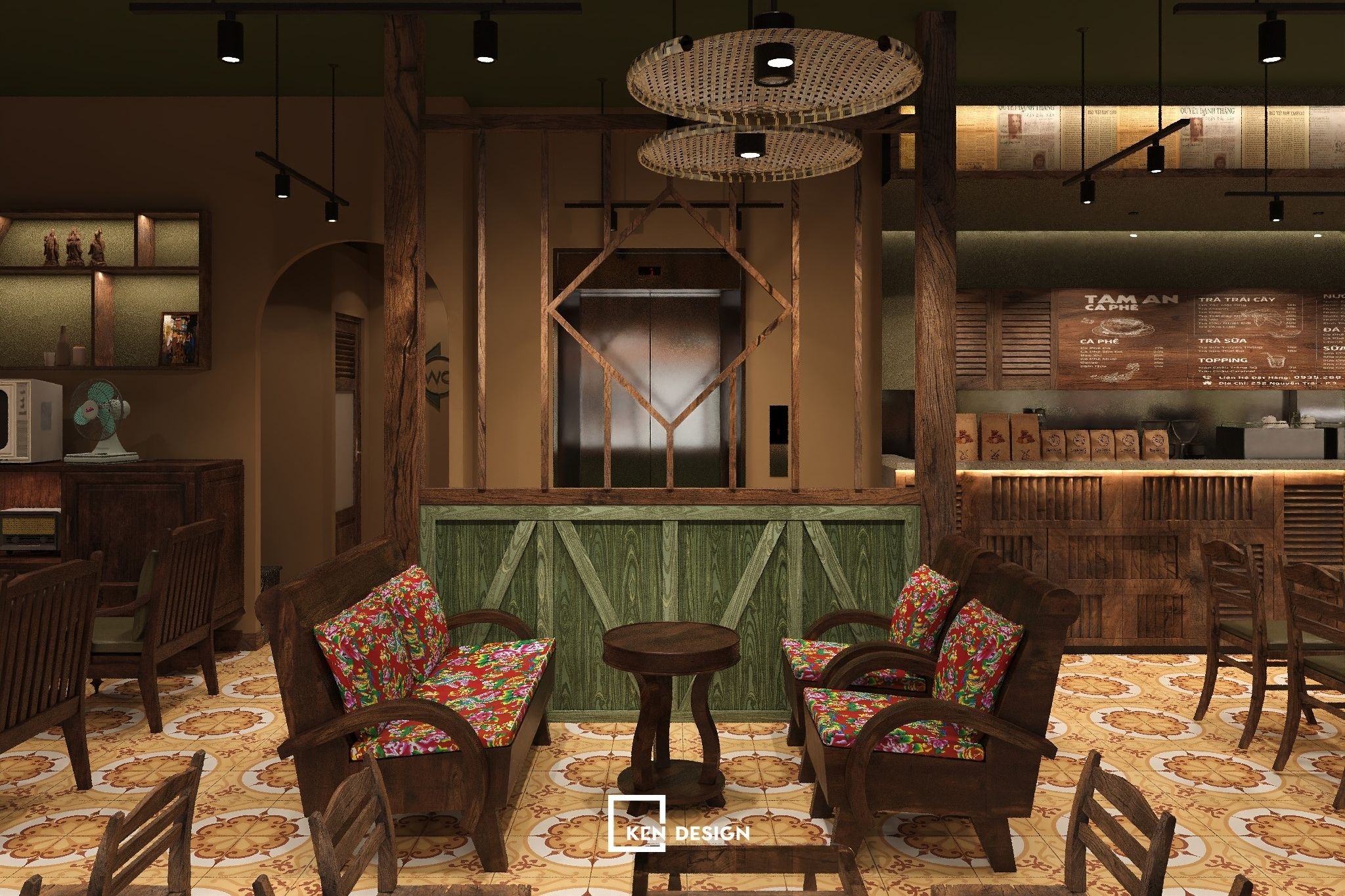 Checklist đồ trang trí quán cafe vintage