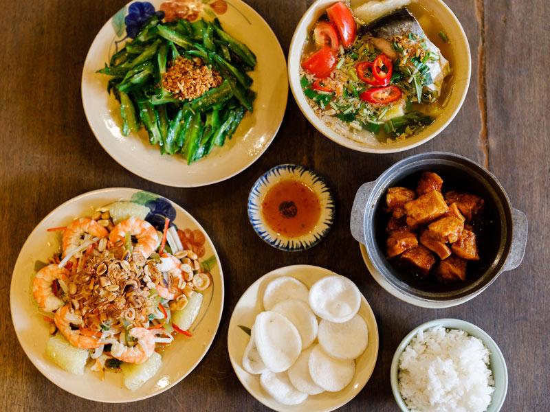 Menu Quán Bụi