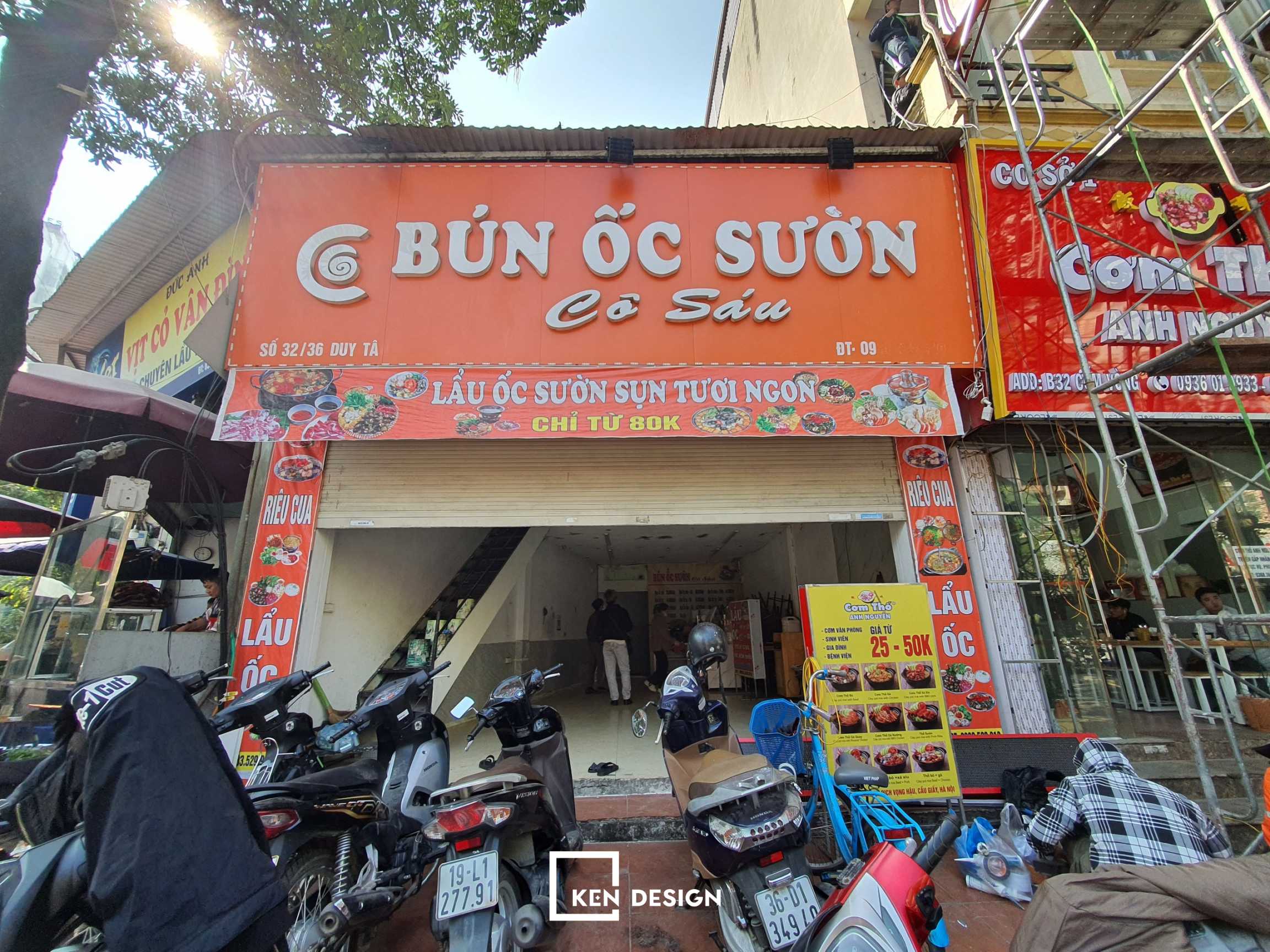 Dự án thi công nhà hàng Jjajang Duy Tân - Hà Nội
