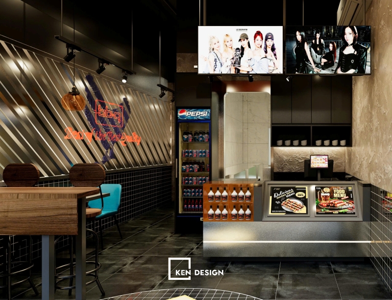 Thiết kế nhà hàng BBQ Chicken tại Hà Đông