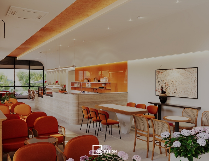 Thiết kế quán cafe Laika tại Bắc Ninh