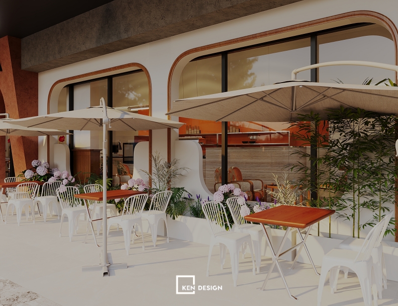 Thiết kế quán cafe Laika tại Bắc Ninh