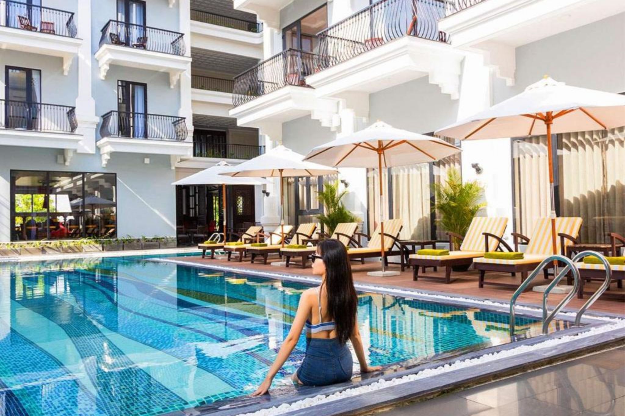 bể bơi của Silkian Hoi An Hotel & Spa