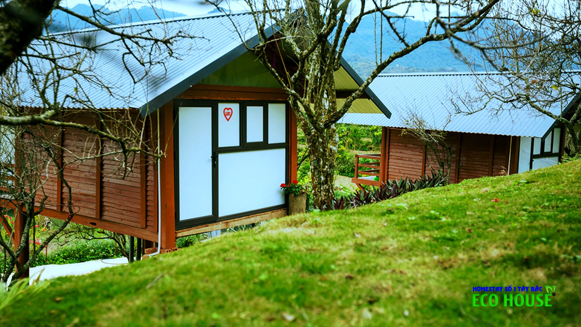 Bungalow tại Eco House homestay Mộc Châu