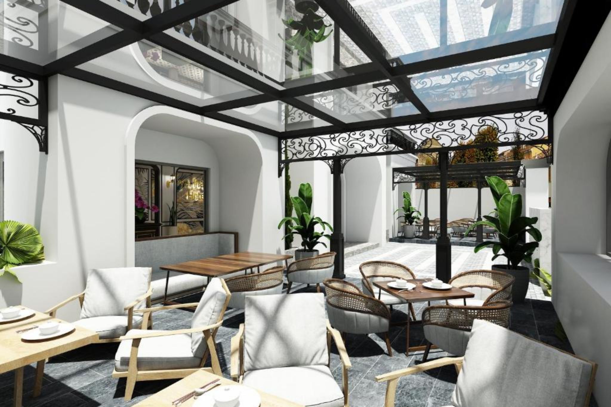cafe của Royal Mansion Boutique Hoi An