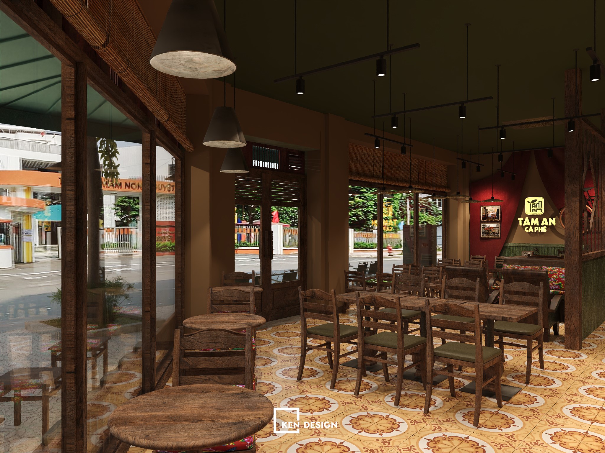 Cafe Tâm An cơ sở 2, cafe bao cấp