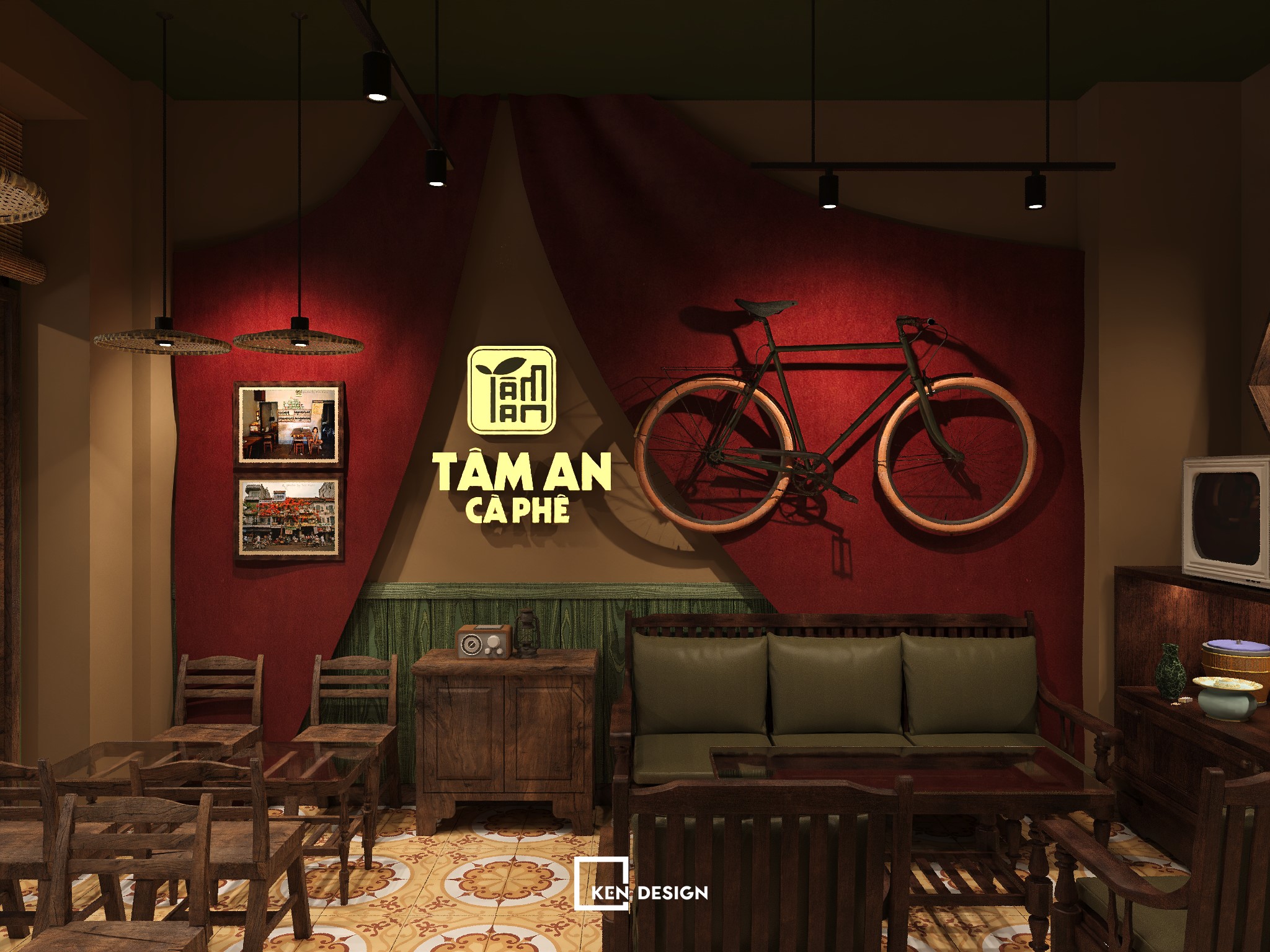 Cafe Tâm An cơ sở 2, cafe bao cấp