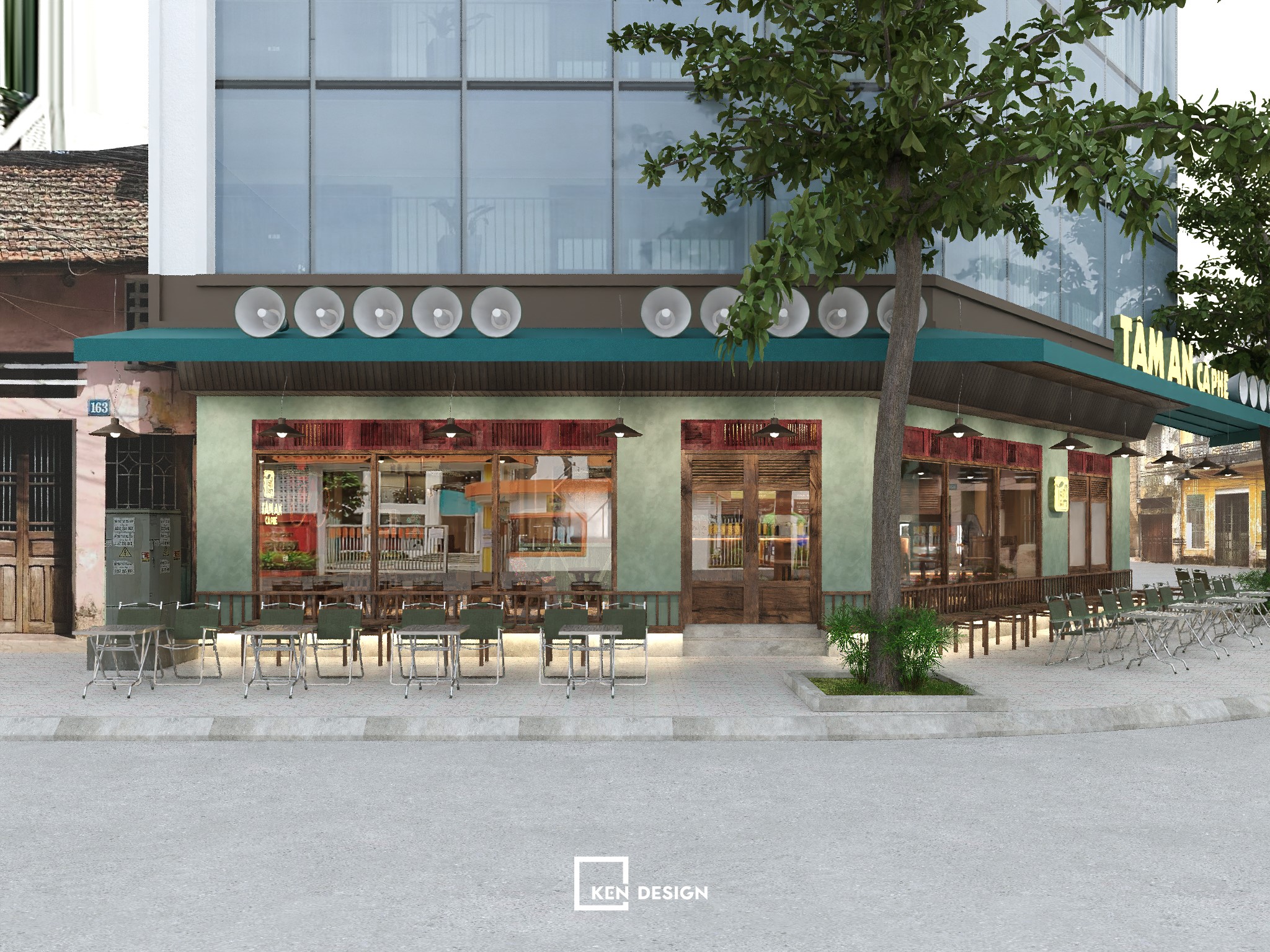 Cafe Tâm An cơ sở 2, cafe bao cấp