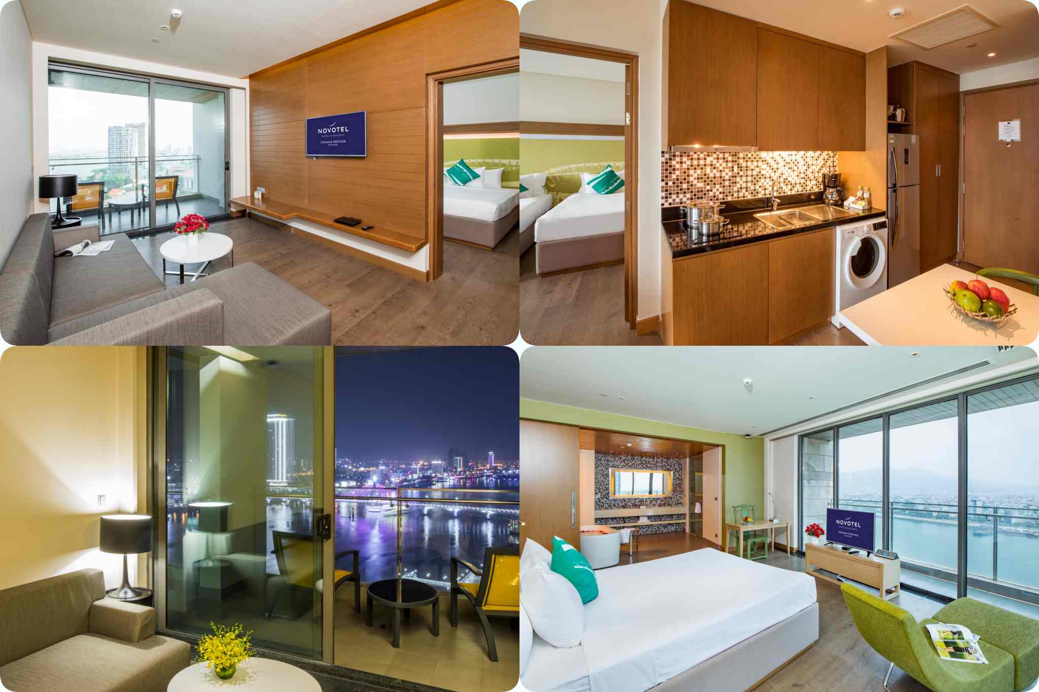 Căn hộ stuio có 3 phòng ngủ của Novotel Danang Premier Han River 