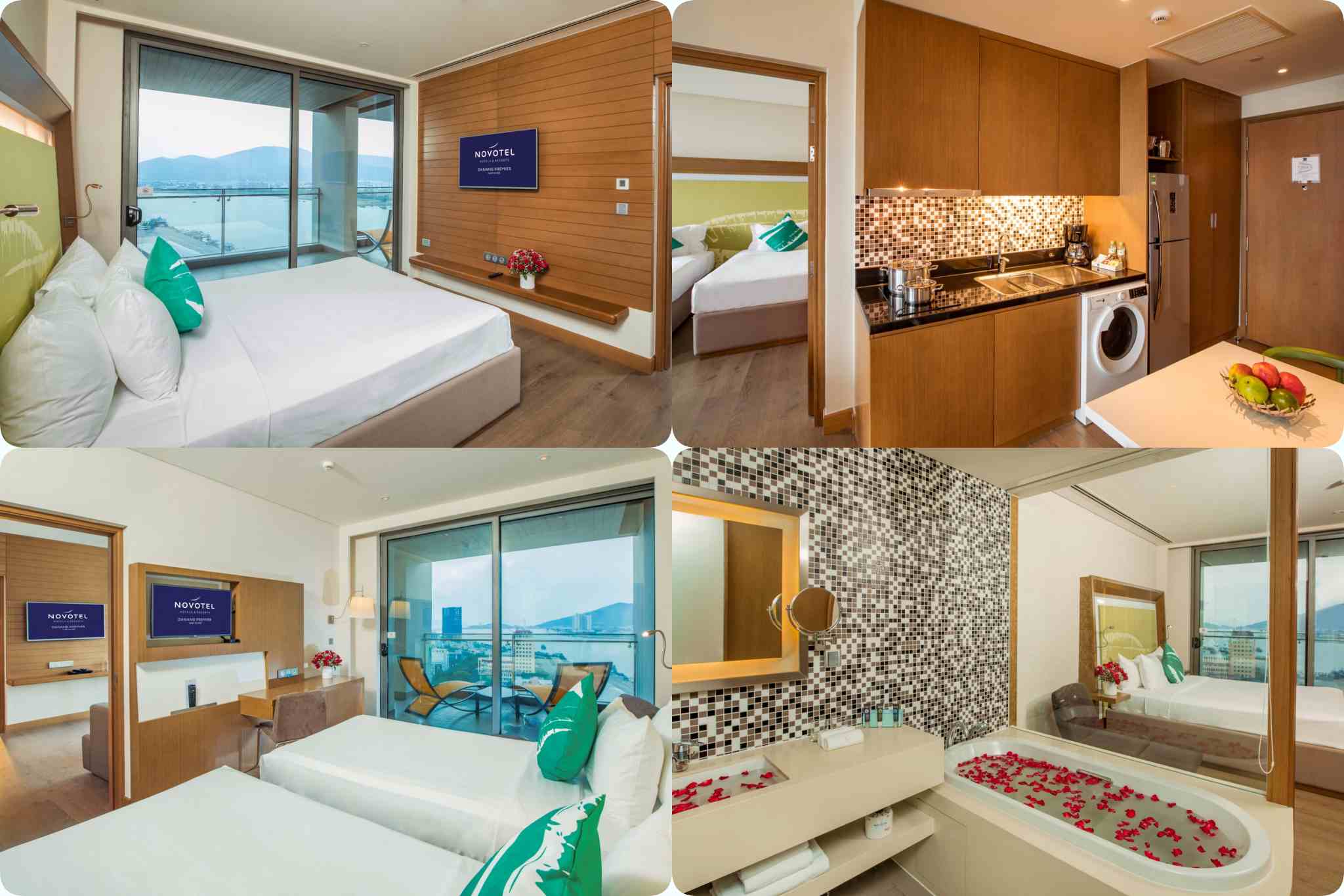 Căn hộ studio hai phòng ngủ của Novotel Danang Premier Han River 