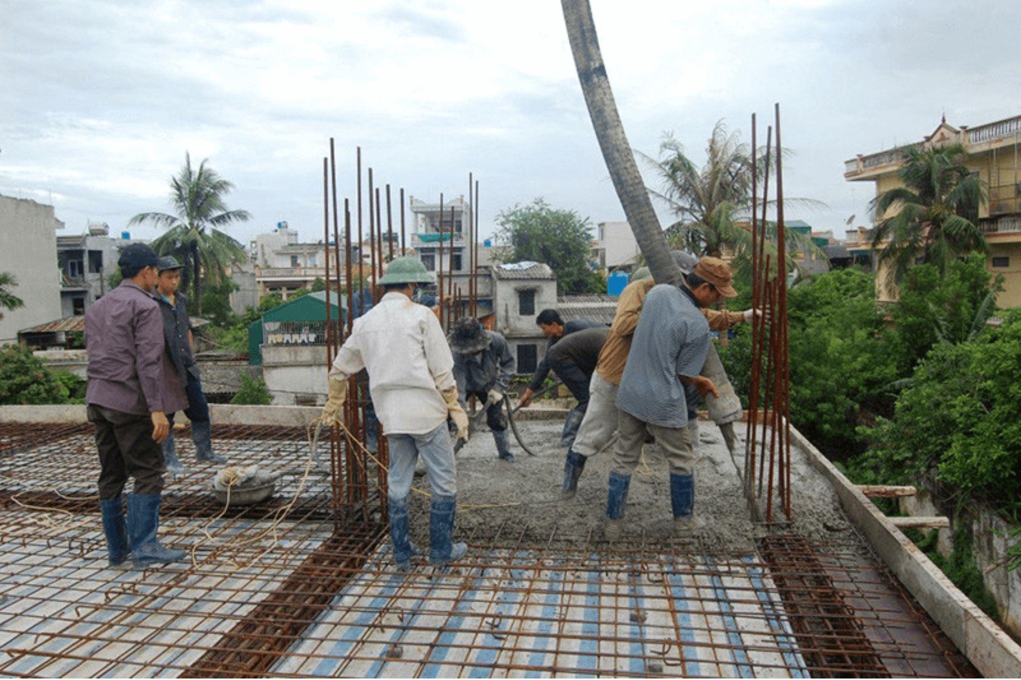 chi phí thi công nội thất khách sạn bê tông