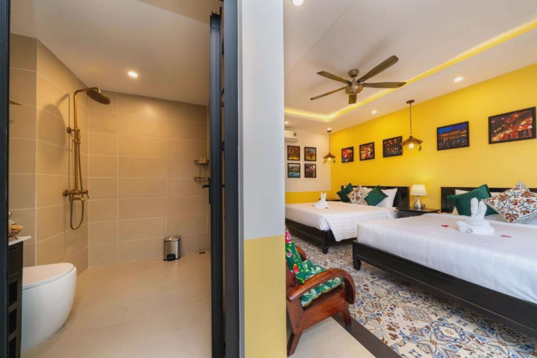Thiết kế phòng tại Coco Việt Homestay
