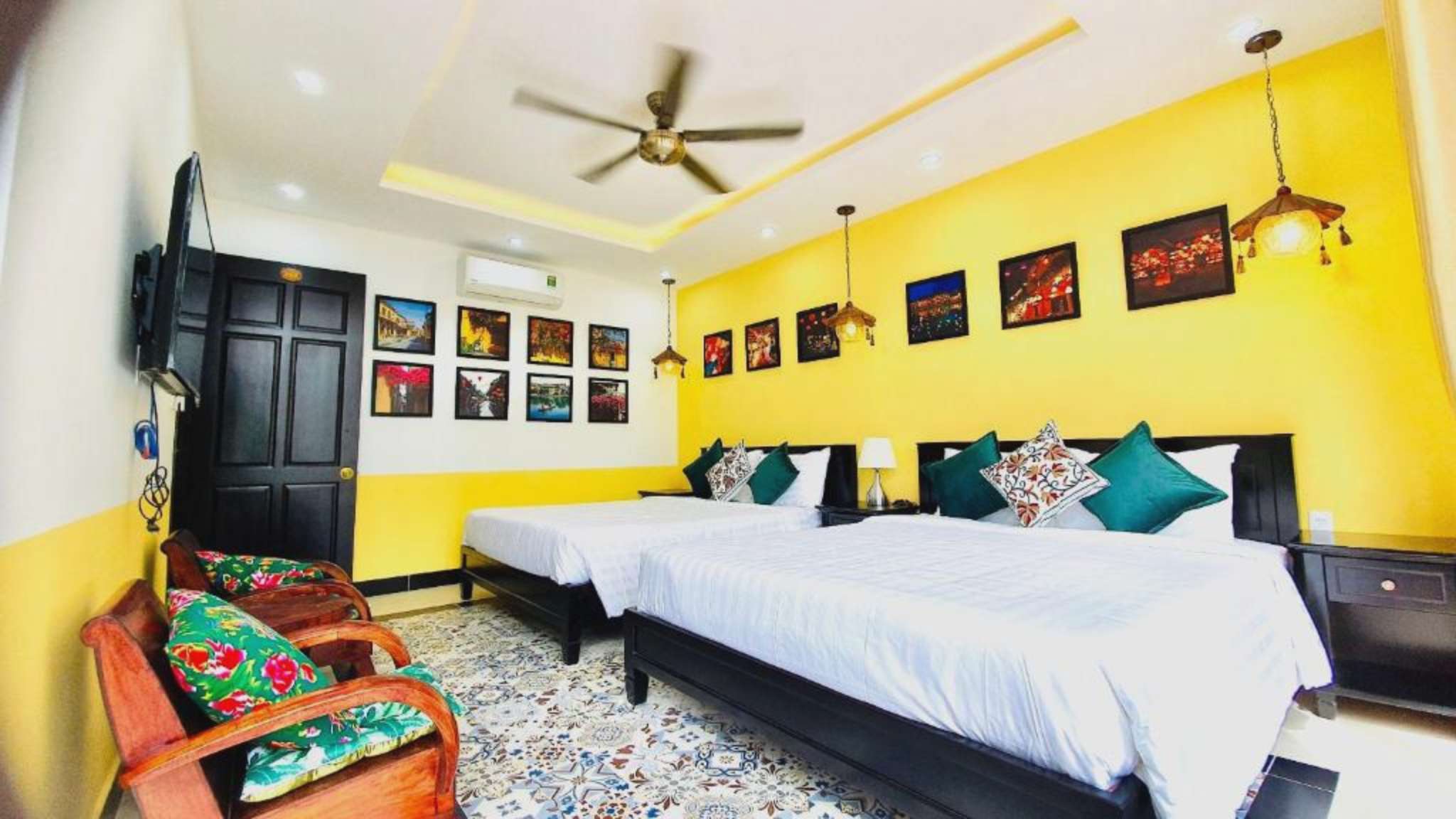 Thiết kế không gian phòng tại Coco Việt Homestay
