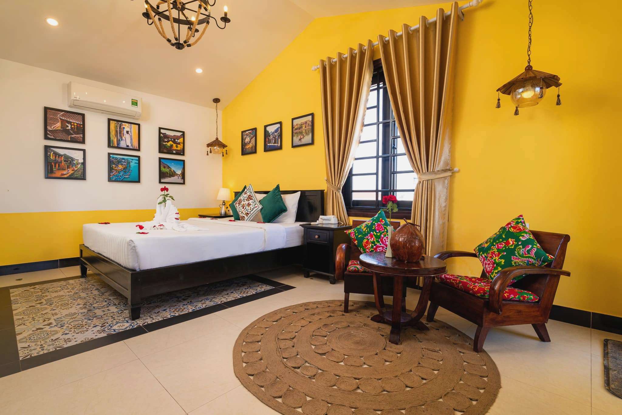 Thiết kế không gian phòng tại Coco Việt Homestay