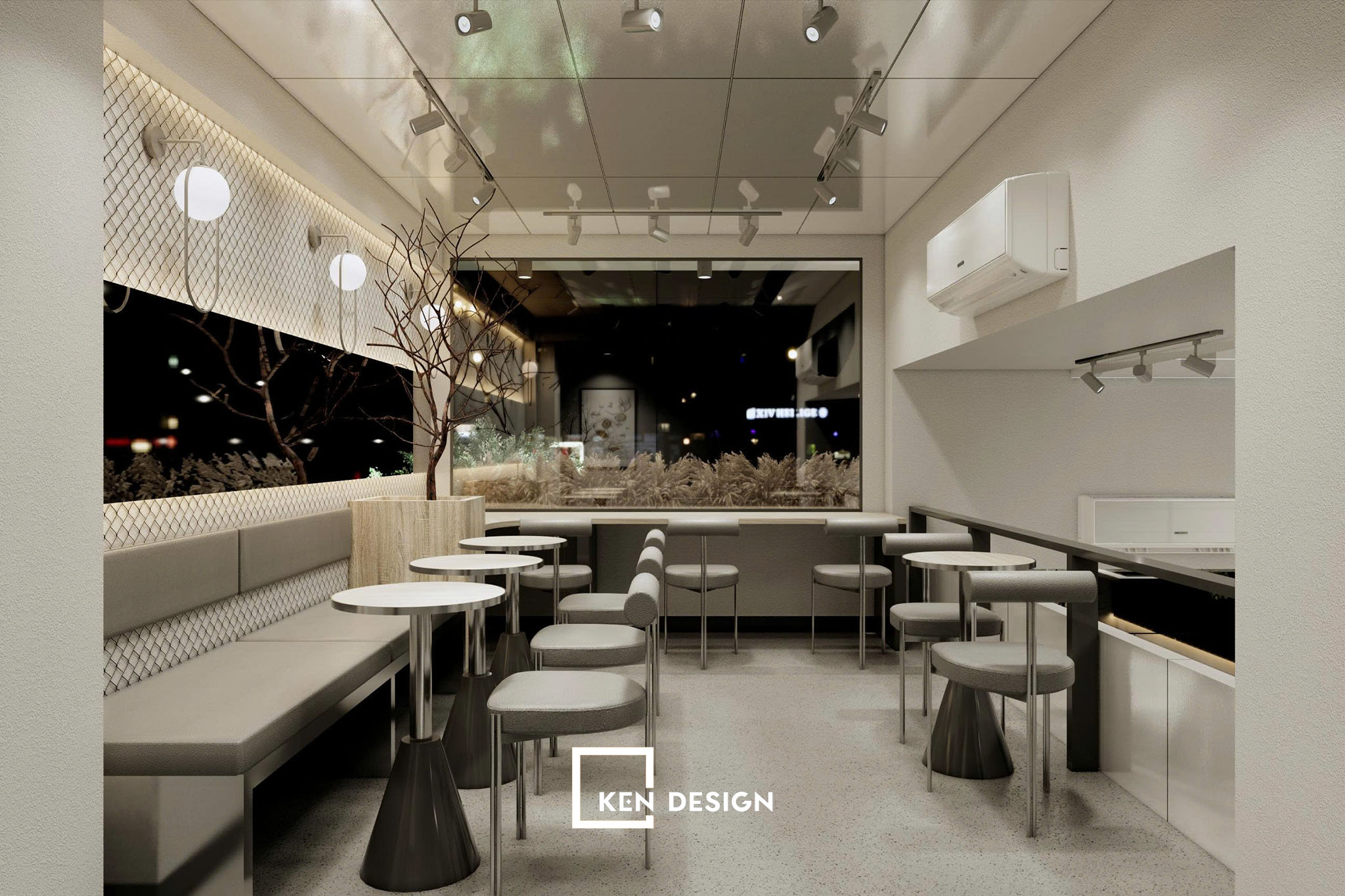 Tiến độ thi công quán cafe Phiêu nhanh chóng