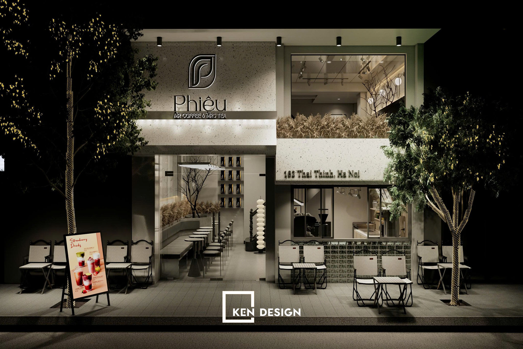 Lựa chọn phong cách hiện đại cho quán cafe