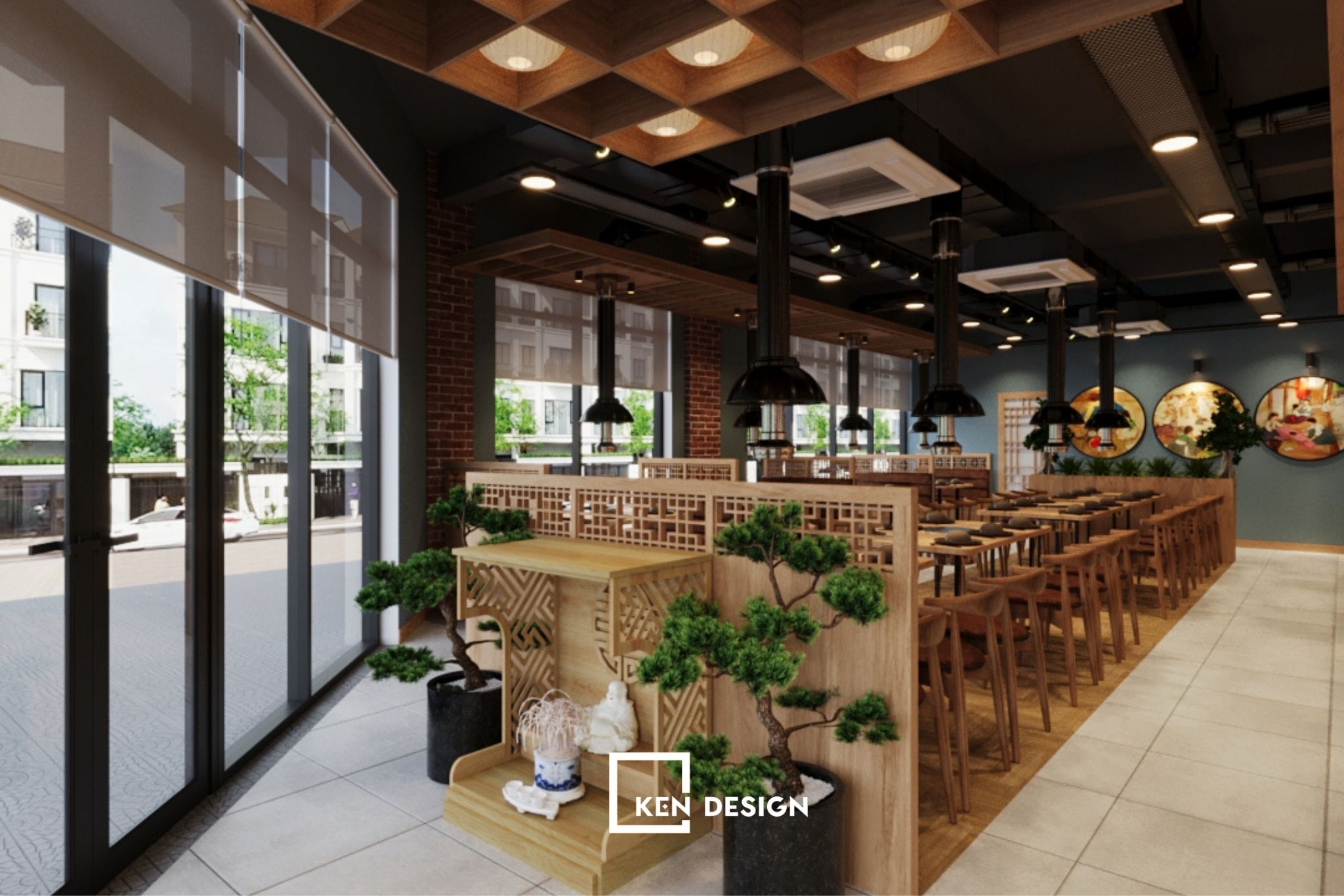 Không gian mở, tận dụng tối đa ánh sáng