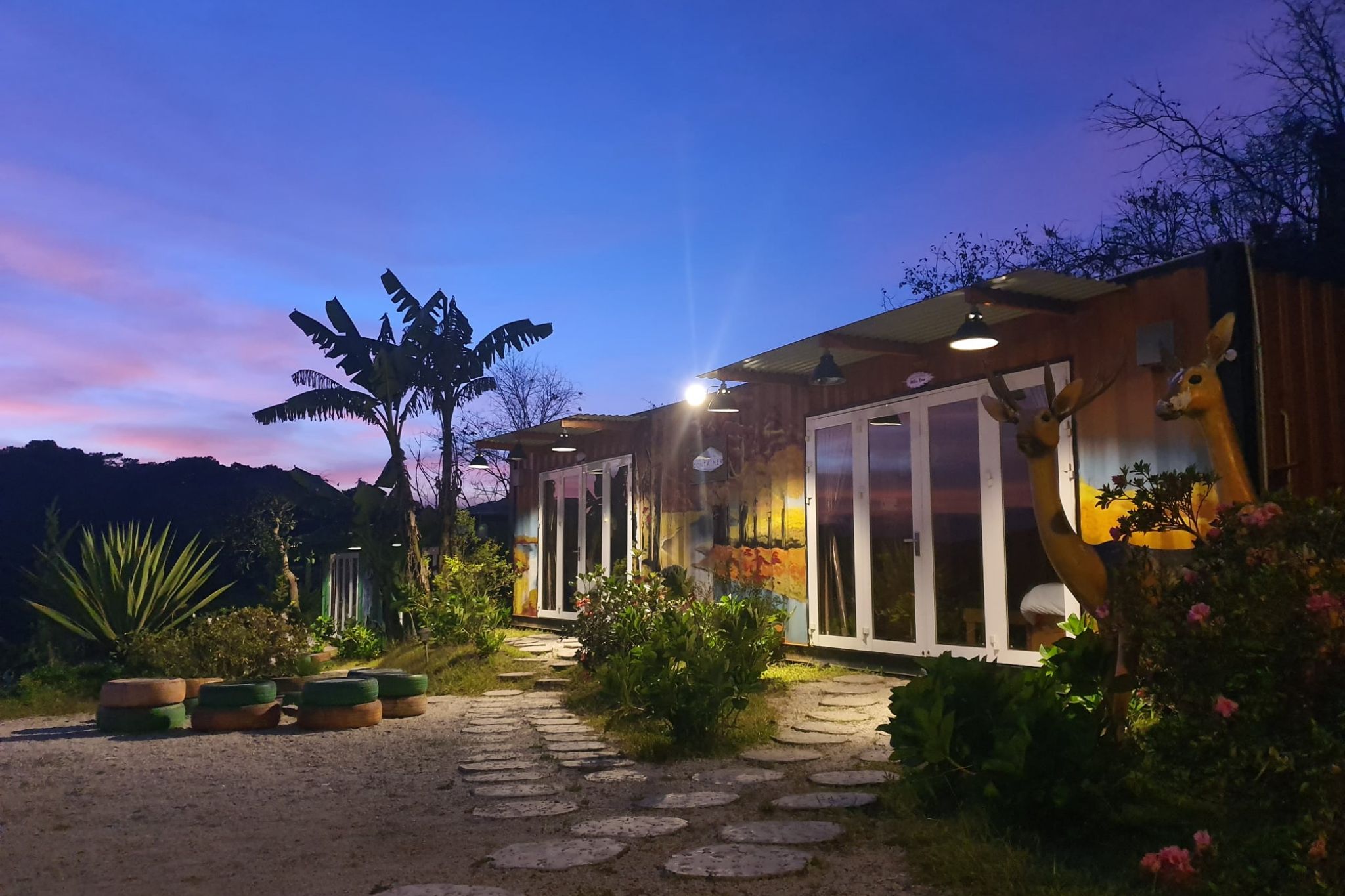 mẫu thiết kế phòng homestay bằng container Dalat Hotel