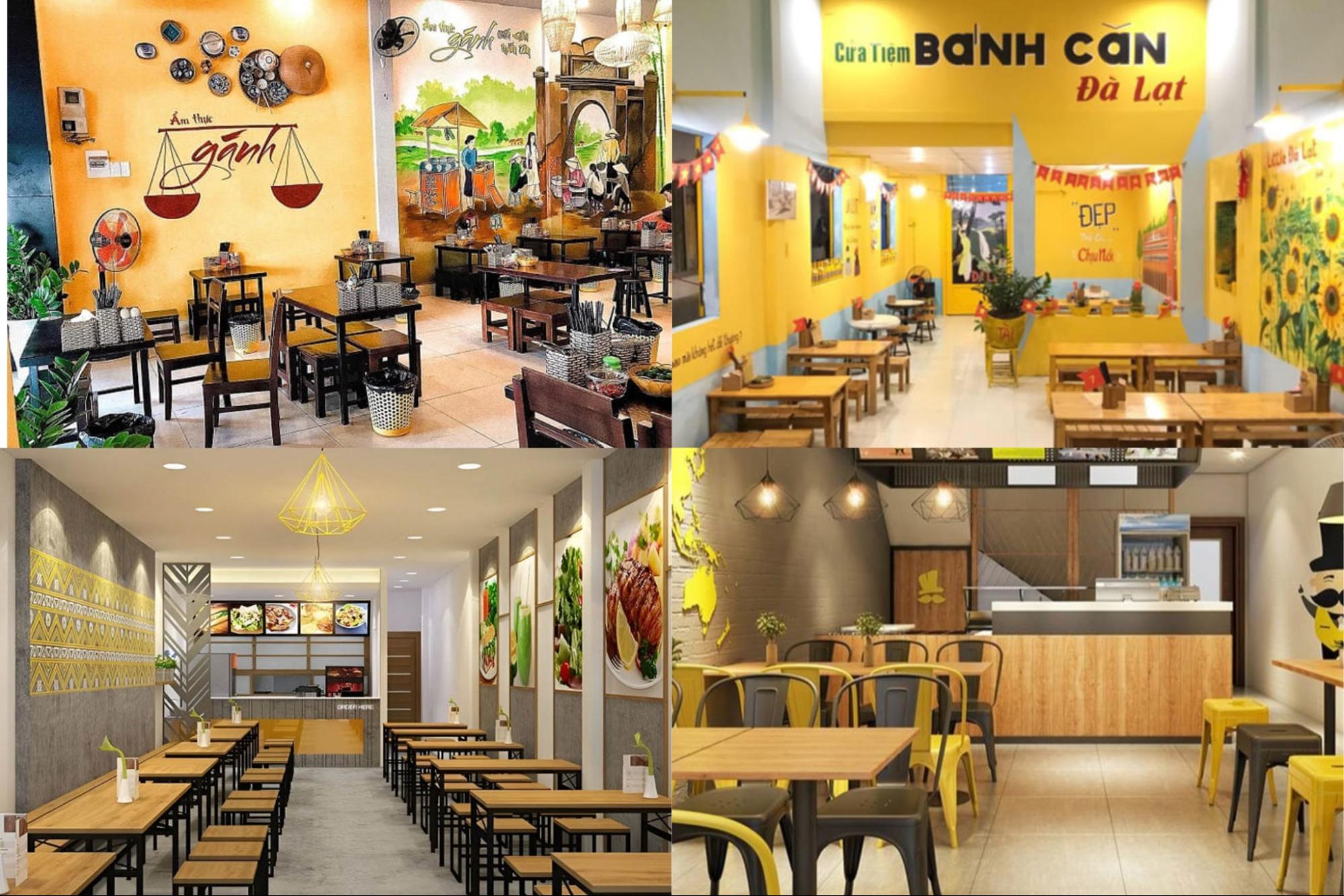 Decor quán nhỏ đẹp