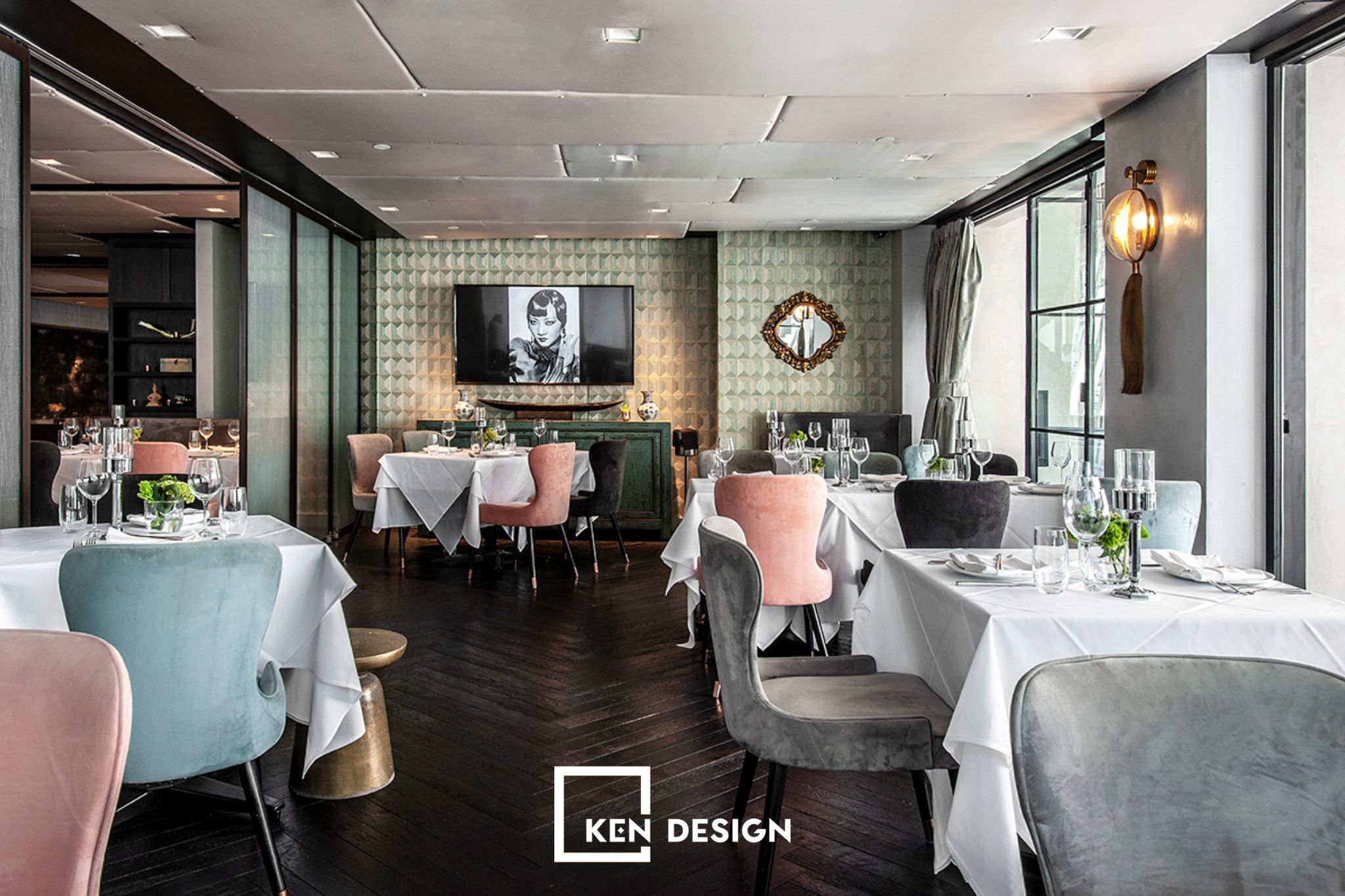 Tiêu chuẩn bố trí nội thất nhà hàng Châu Âu