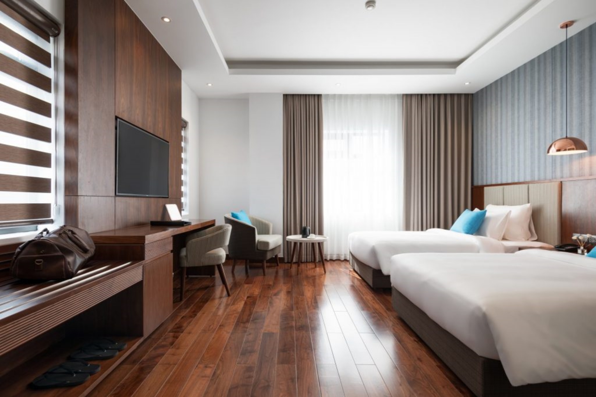 Phòng Deluxe với 2 giường đơn