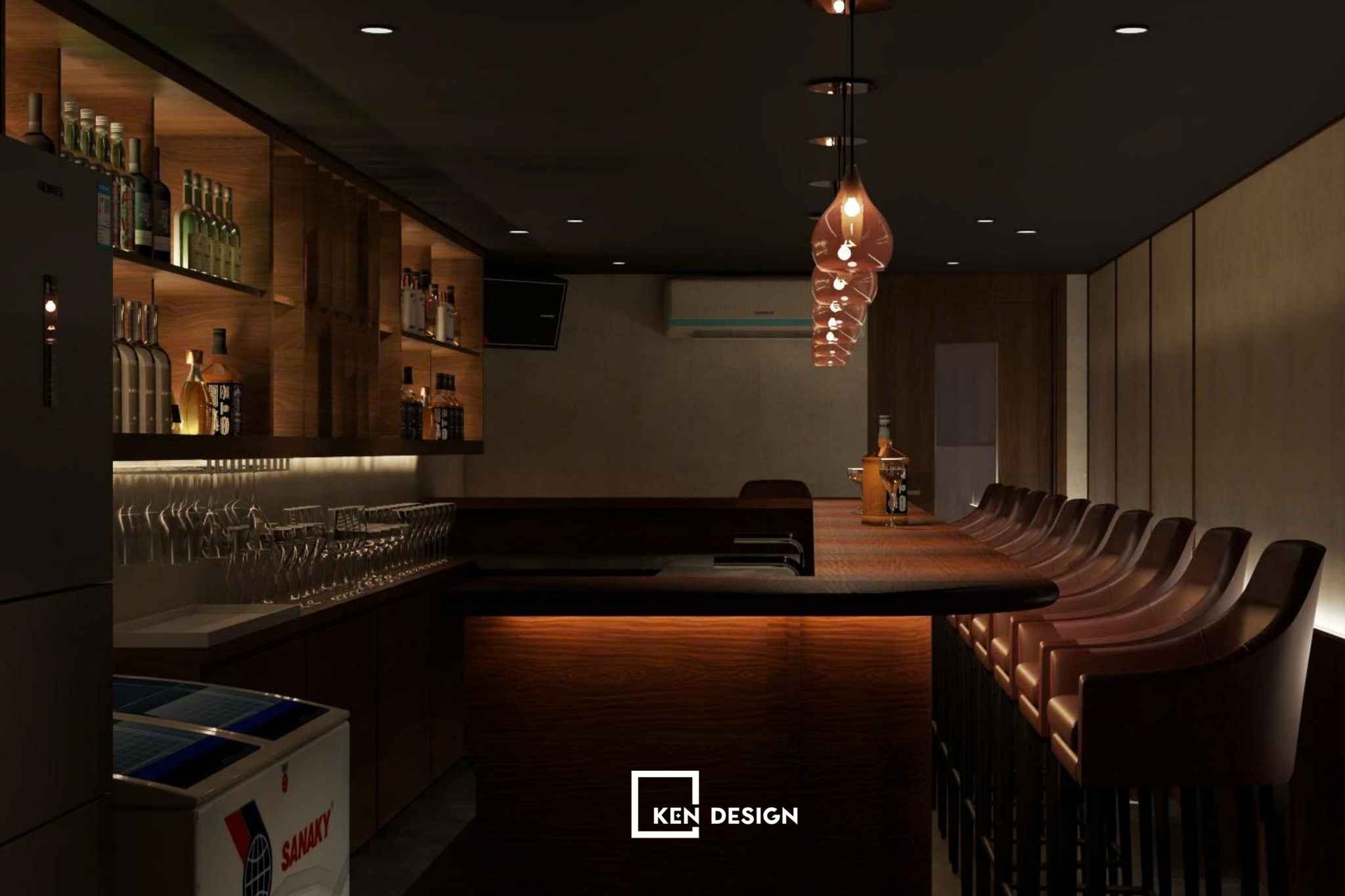 Dự án thiết kế EIRENE BAR tại Phan Kế Bính