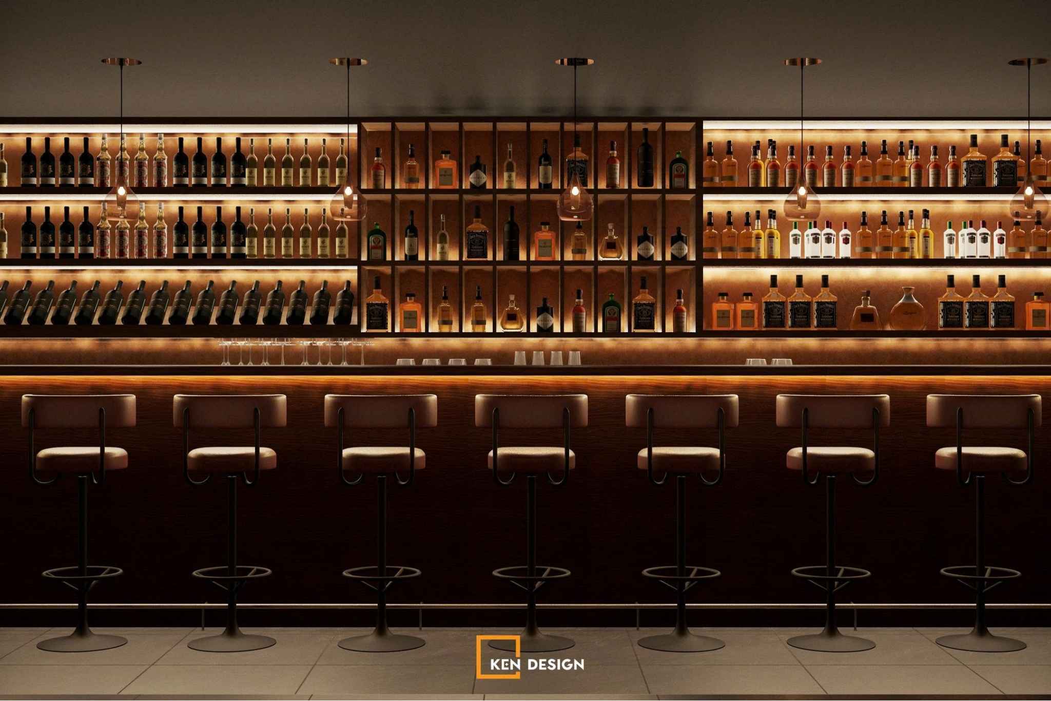 Dự án thiết kế EIRENE BAR tại Phan Kế Bính
