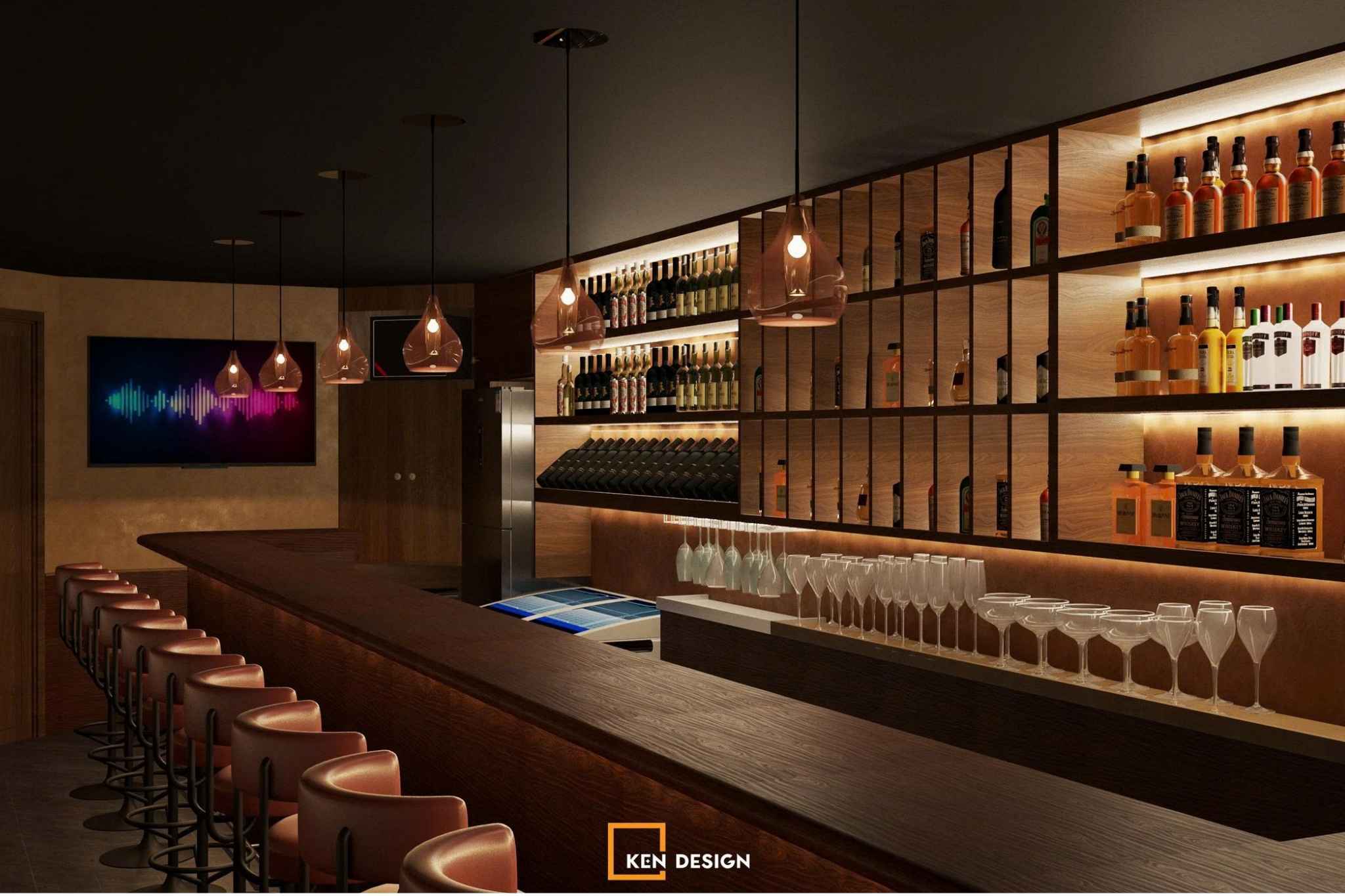 Dự án thiết kế EIRENE BAR tại Phan Kế Bính