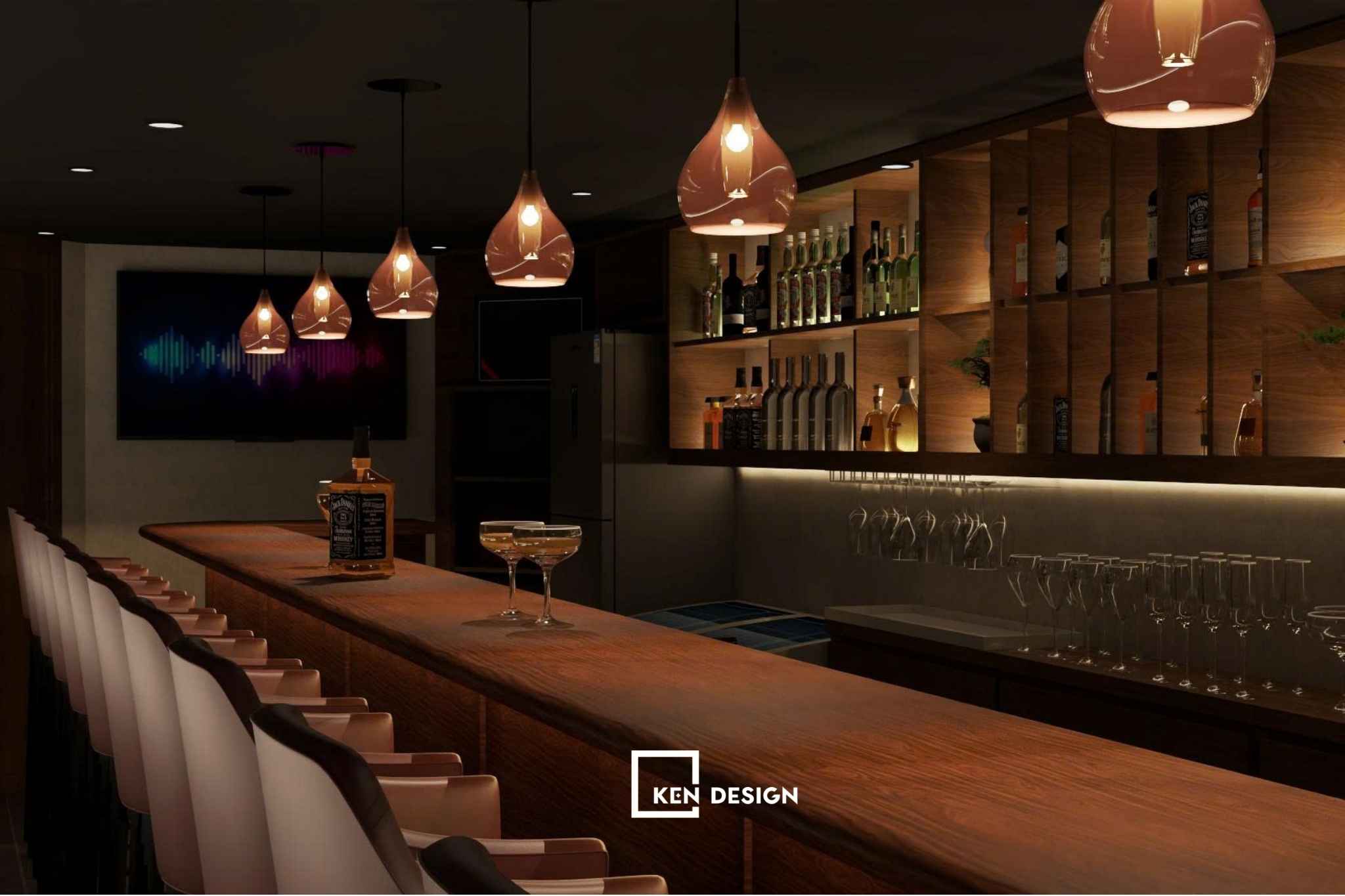 Dự án thiết kế EIRENE BAR tại Phan Kế Bính