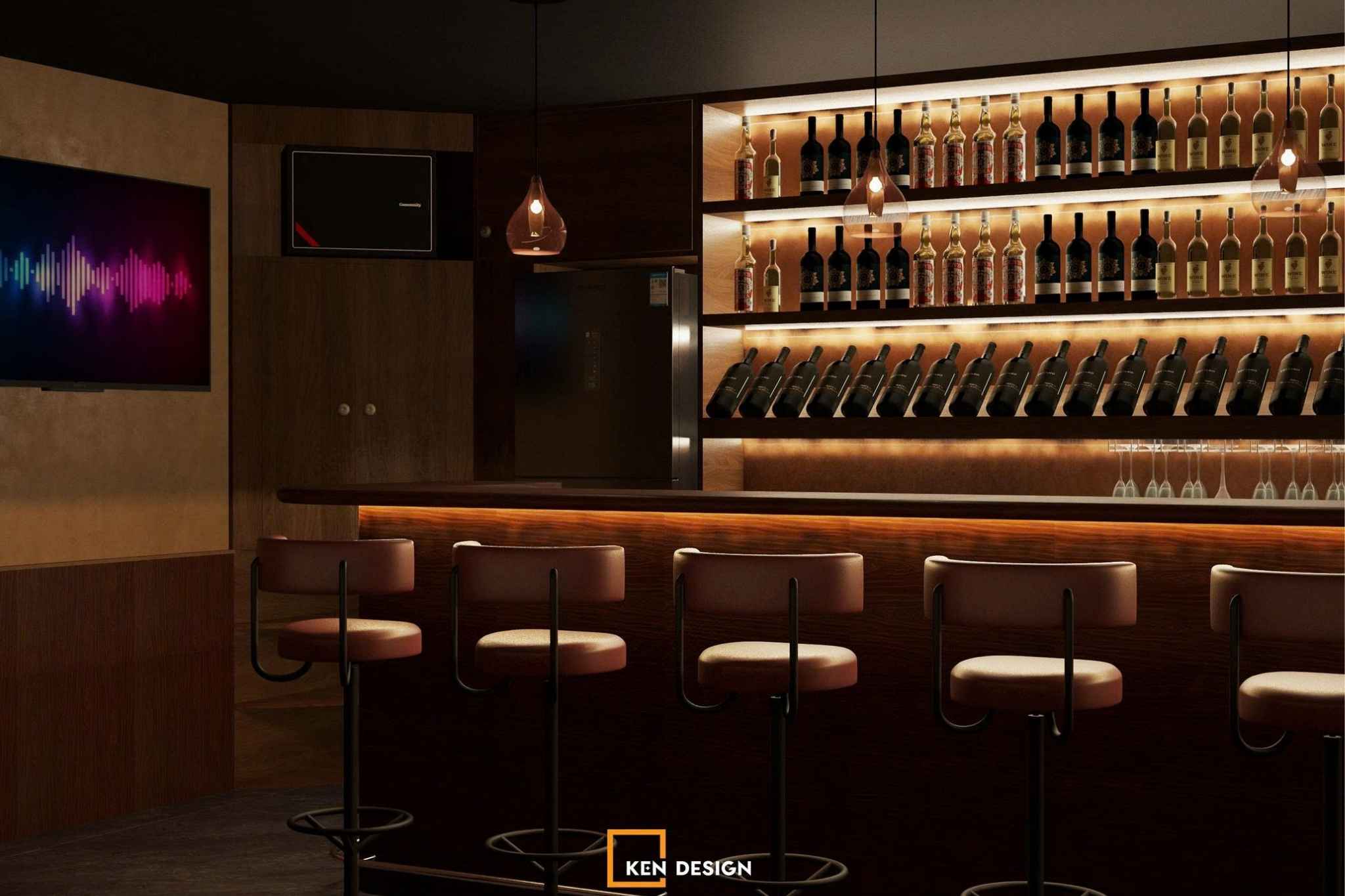 Dự án thiết kế EIRENE BAR tại Phan Kế Bính