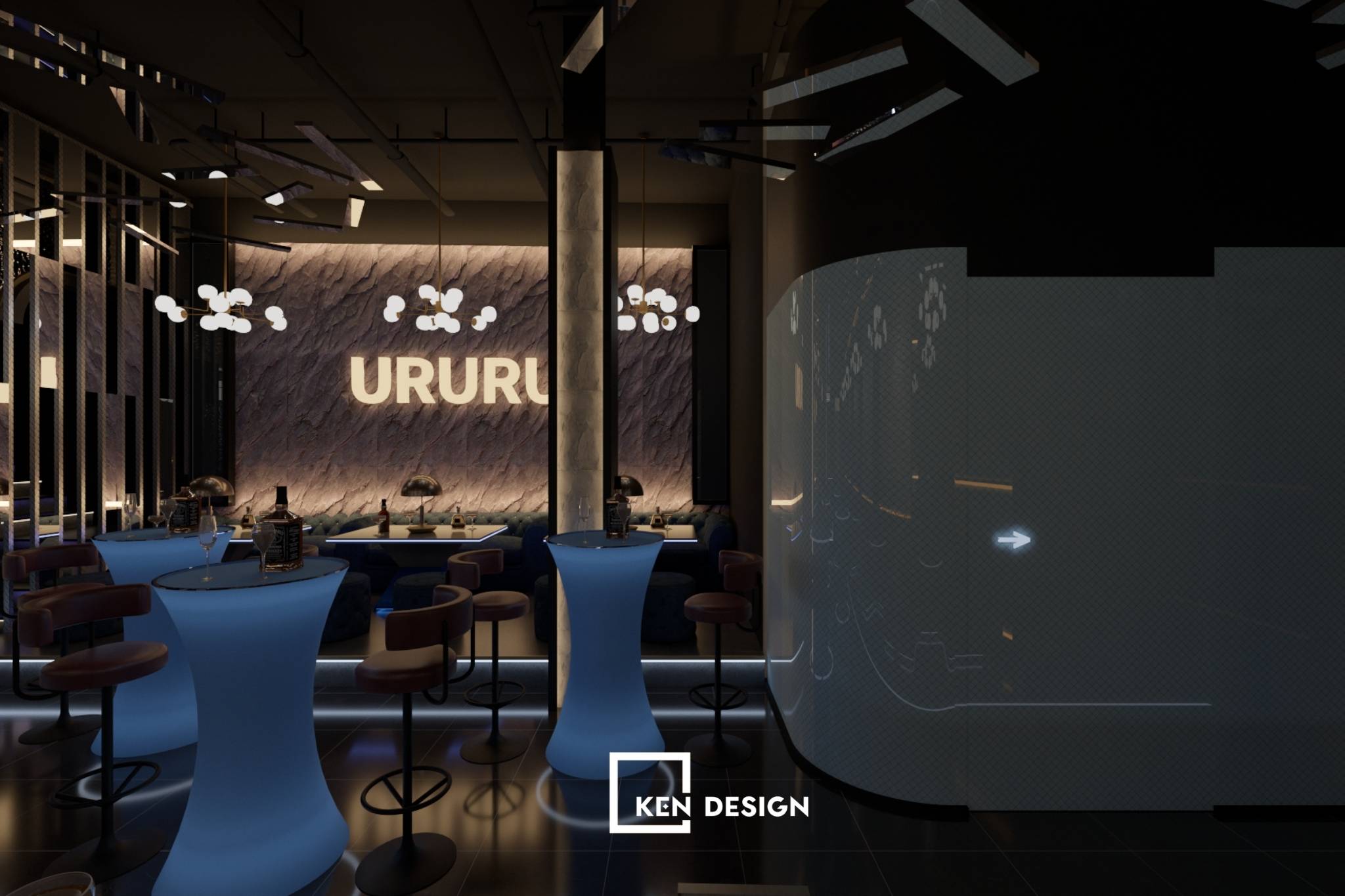 Phong cách thiết kế Ururu Pub tại Mễ Trì