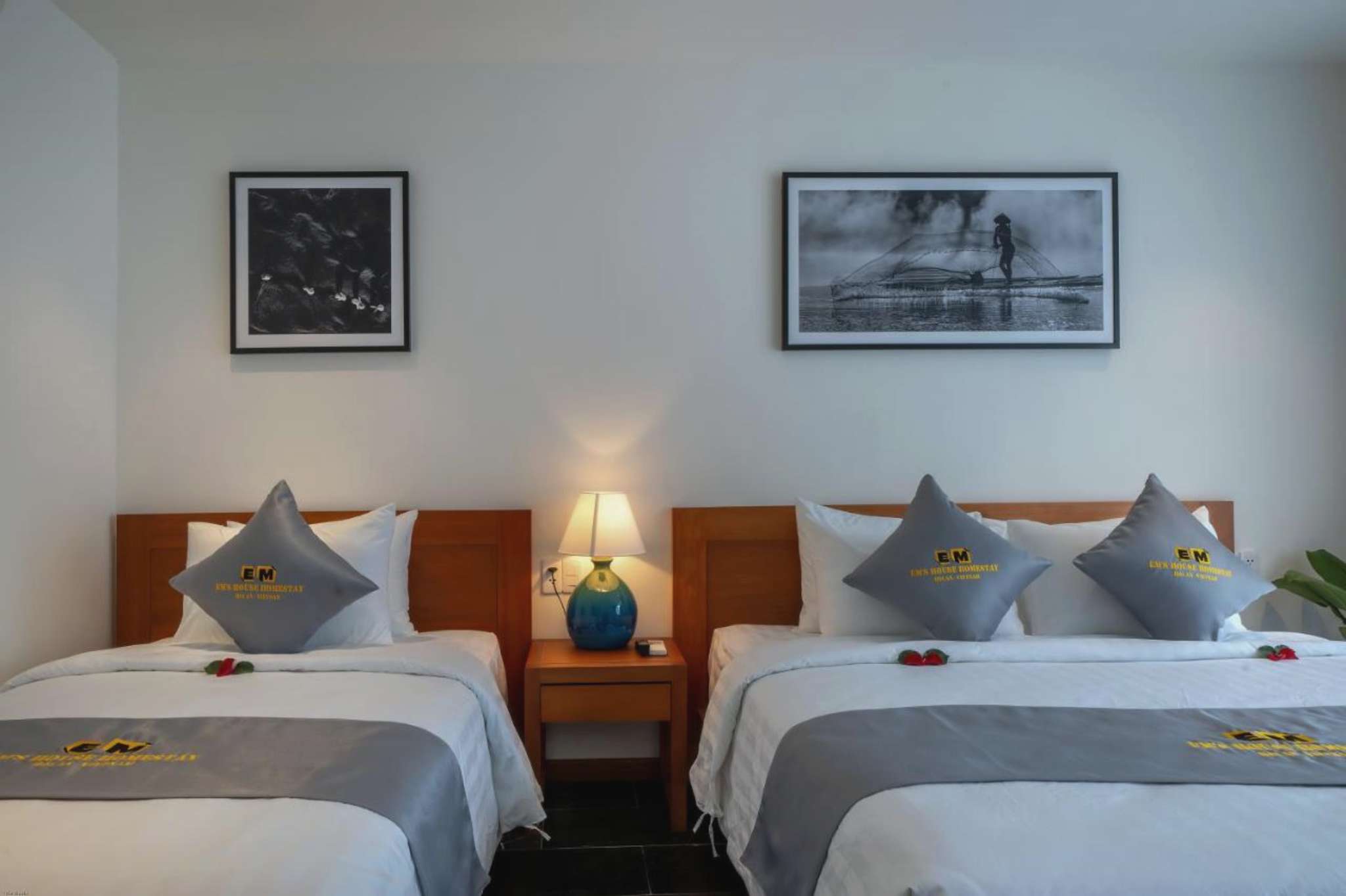 Phòng Deluxe cho 3 Người tại Em's House Hoi An Homestay 