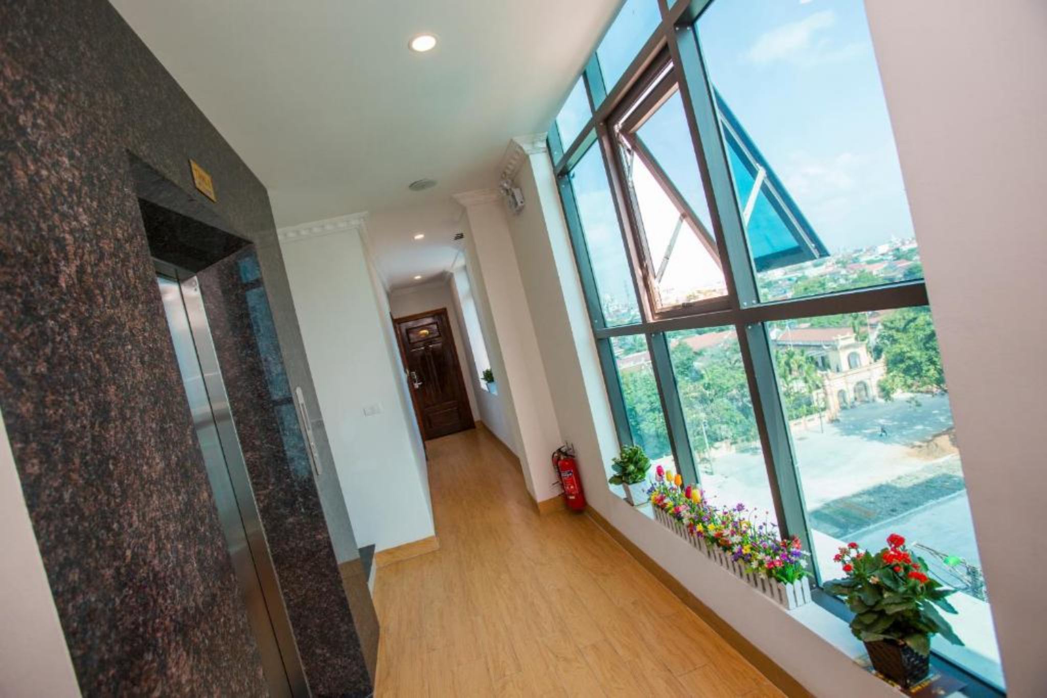 hành lang của Melissa Hotel Ninh Bình