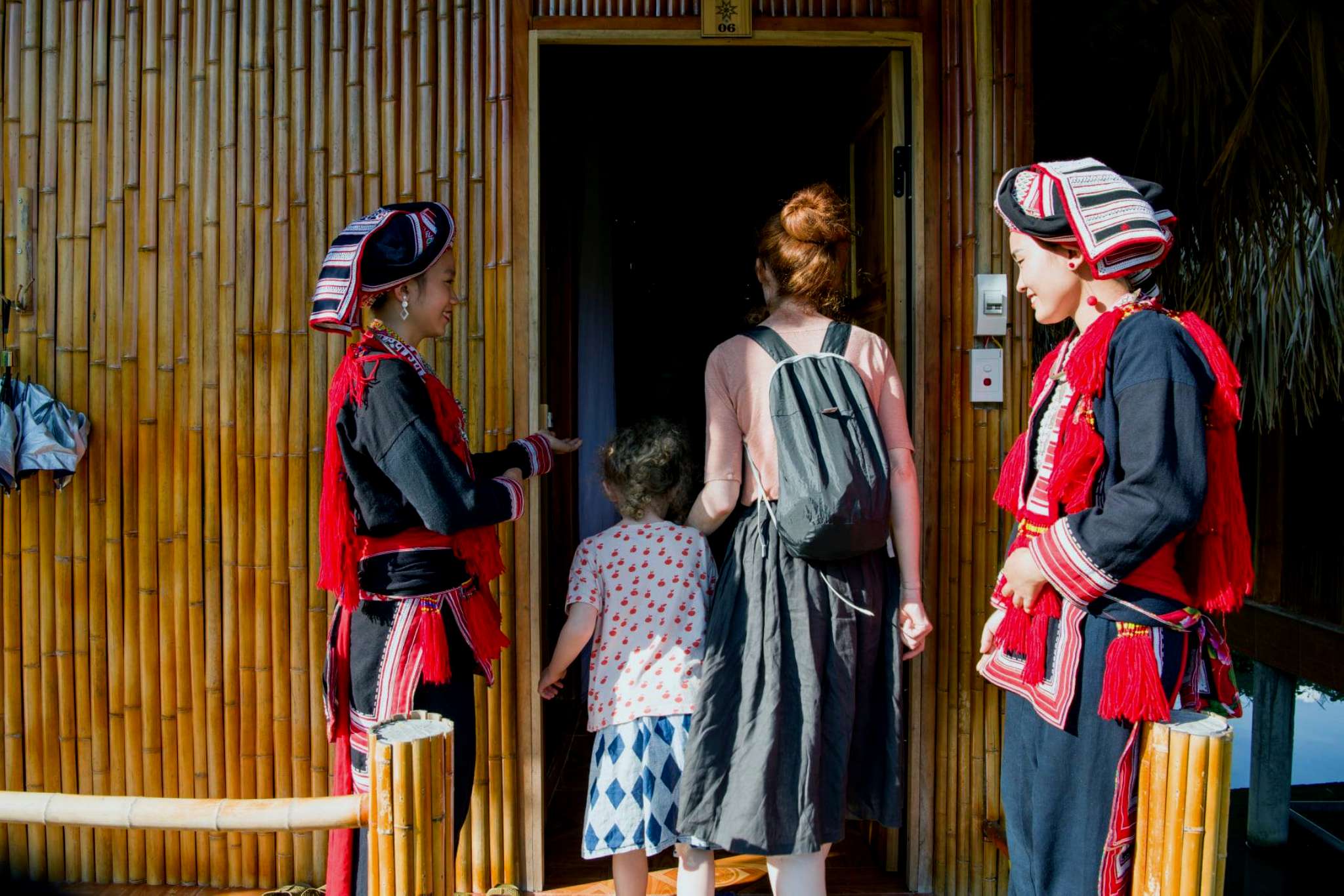 Nhân viên tại Hoàng Su Phì Lodge