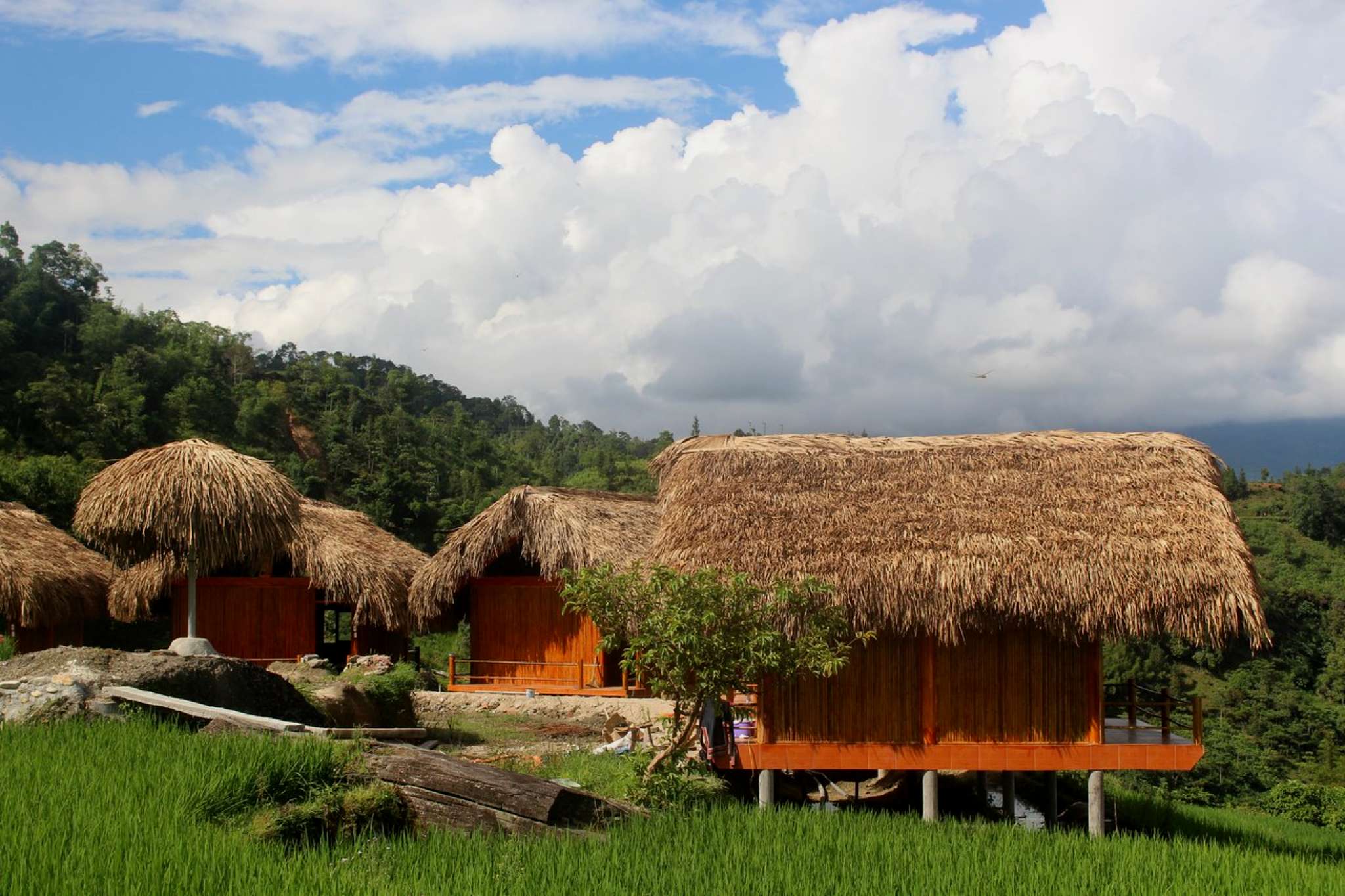 Các Bungalow tại Hoàng Su Phì Lodge