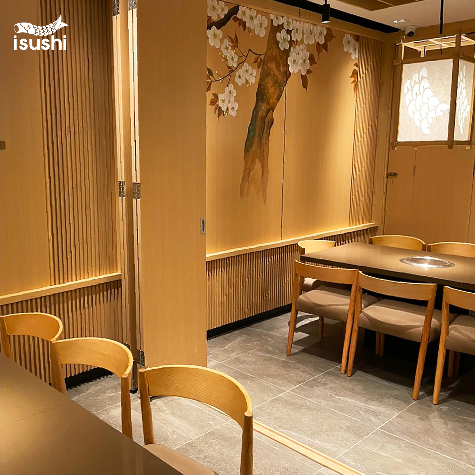 Isushi - nhà hàng buffet Nhật Bản