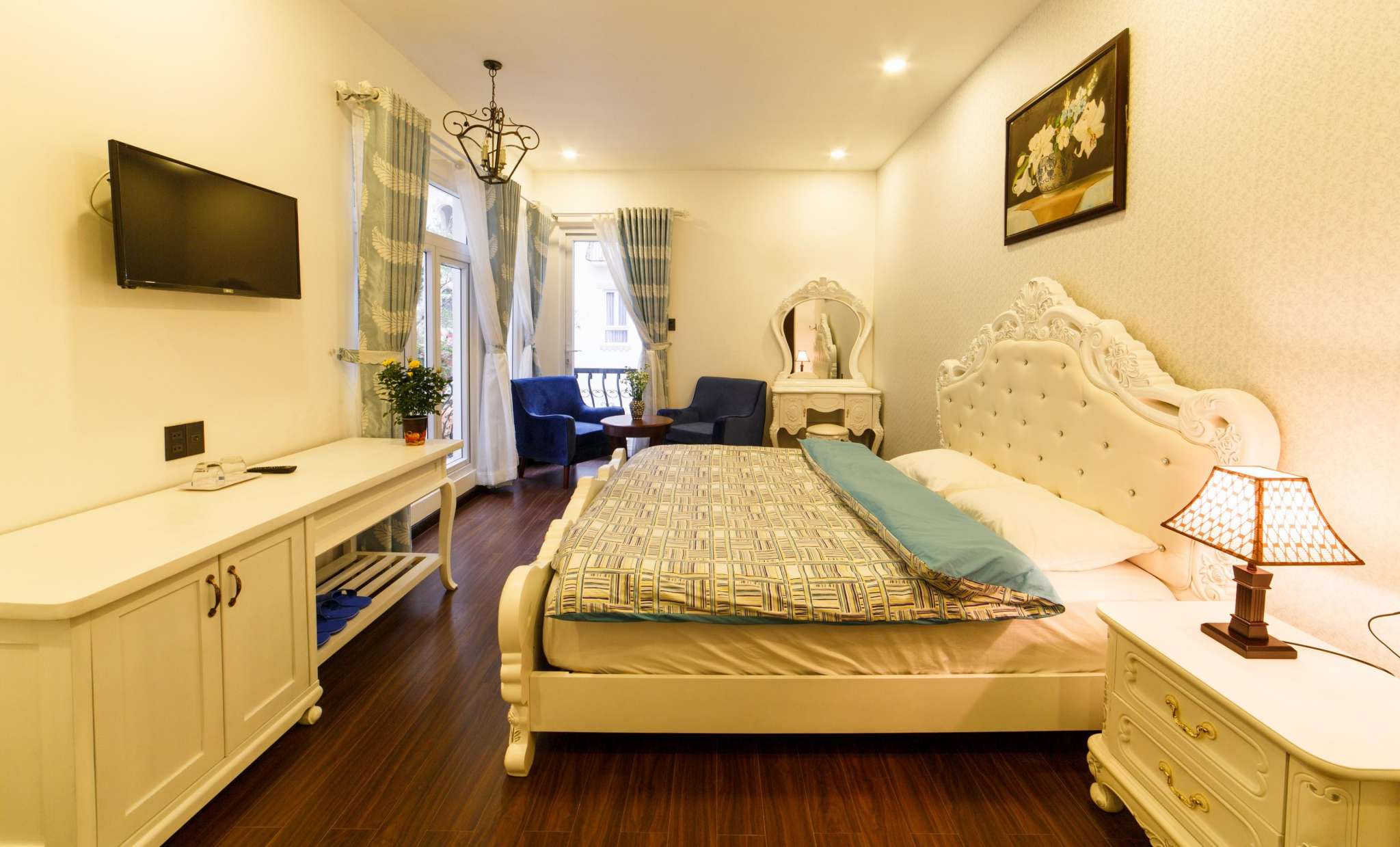 Biệt thự Deluxe (1 giường đôi lớn) tại Joy Villa Đà Lạt