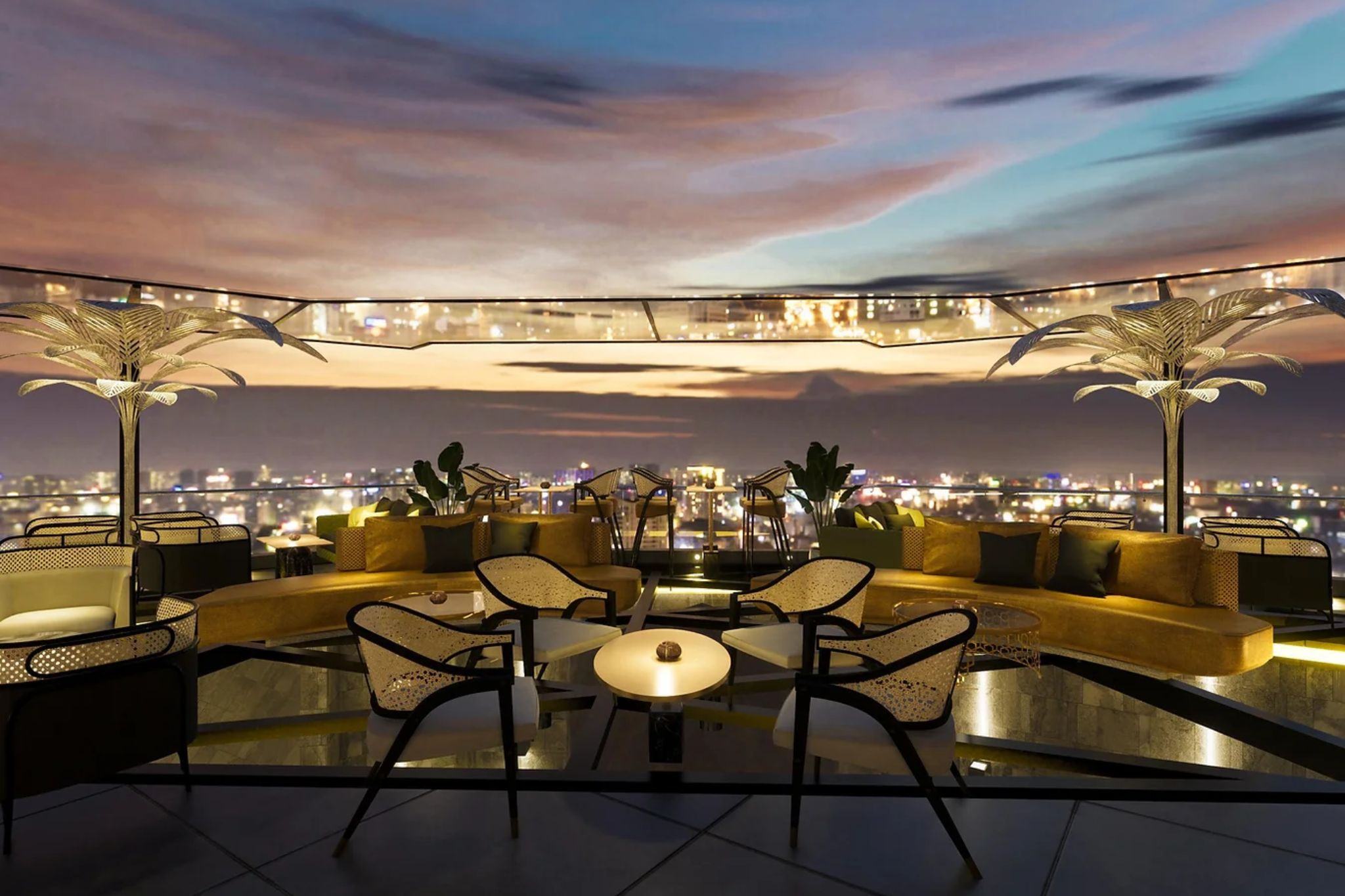 sky bar của Haian Riverfront Hotel Da Nang