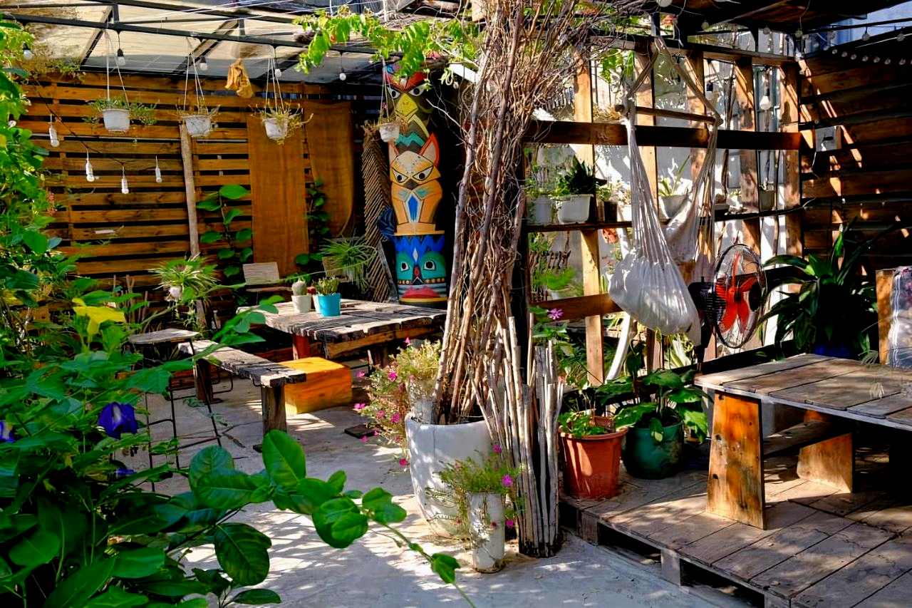 Không gian mộc mạc của Năm Ấy Homestay Phú Yên