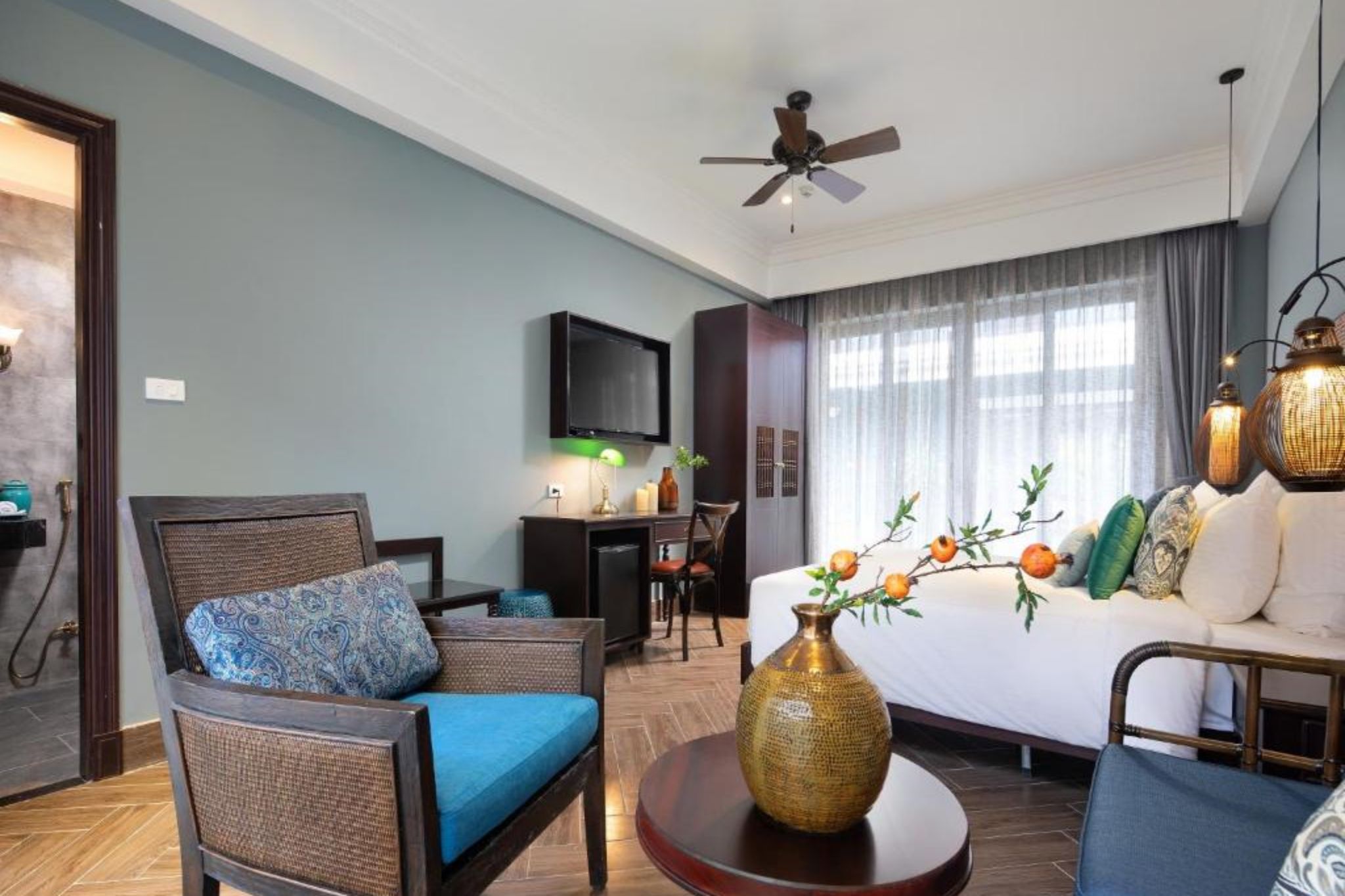 không gian nghỉ dưỡng của AIRA Boutique Hoi An Hotel & Villa