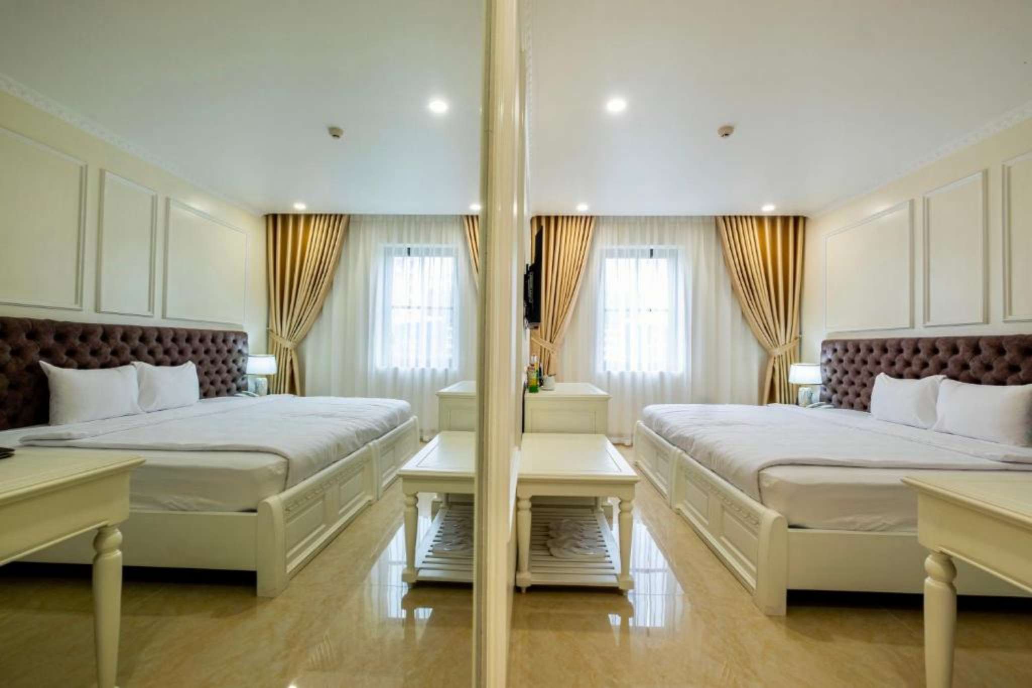 Không gian phòng nghỉ của Sun Diamond Hotel Ha Long