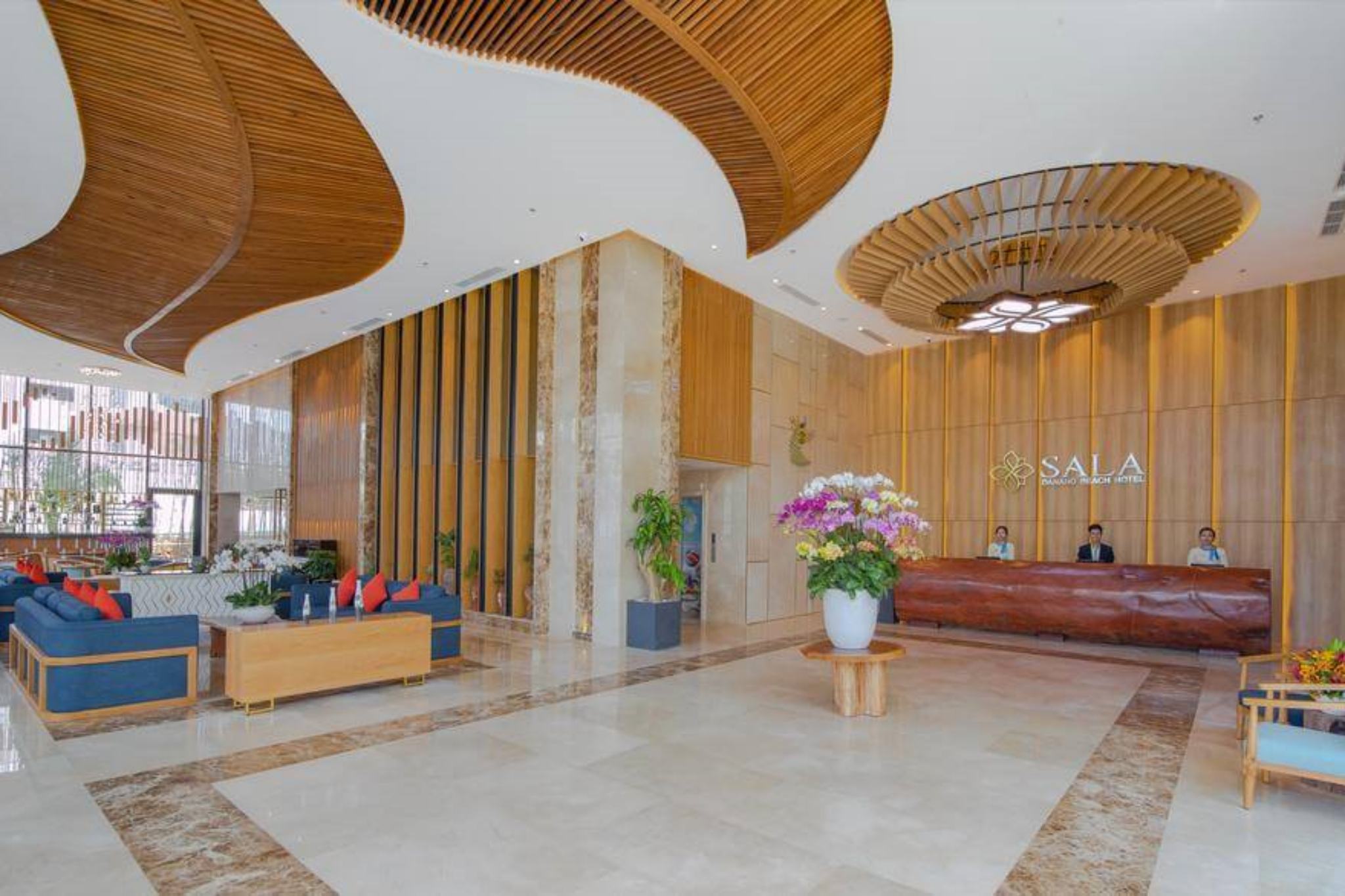 sảnh của khách sạn Sala Danang Beach Hotel 