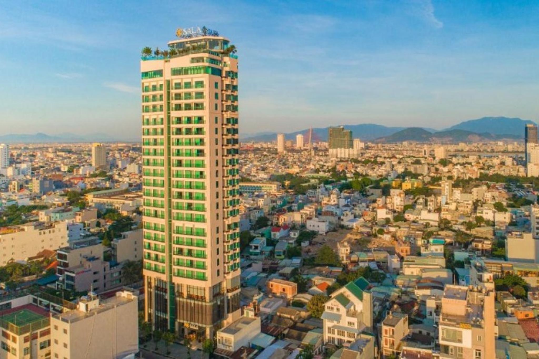 kiến trúc của Sala Danang Beach Hotel 