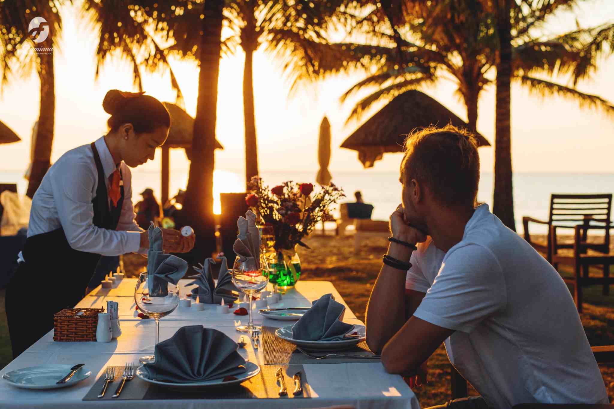 Dội ngũ nhân viên tại Famiana Resort & Spa Phú Quốc chuyên nghiệp, hiếu khách