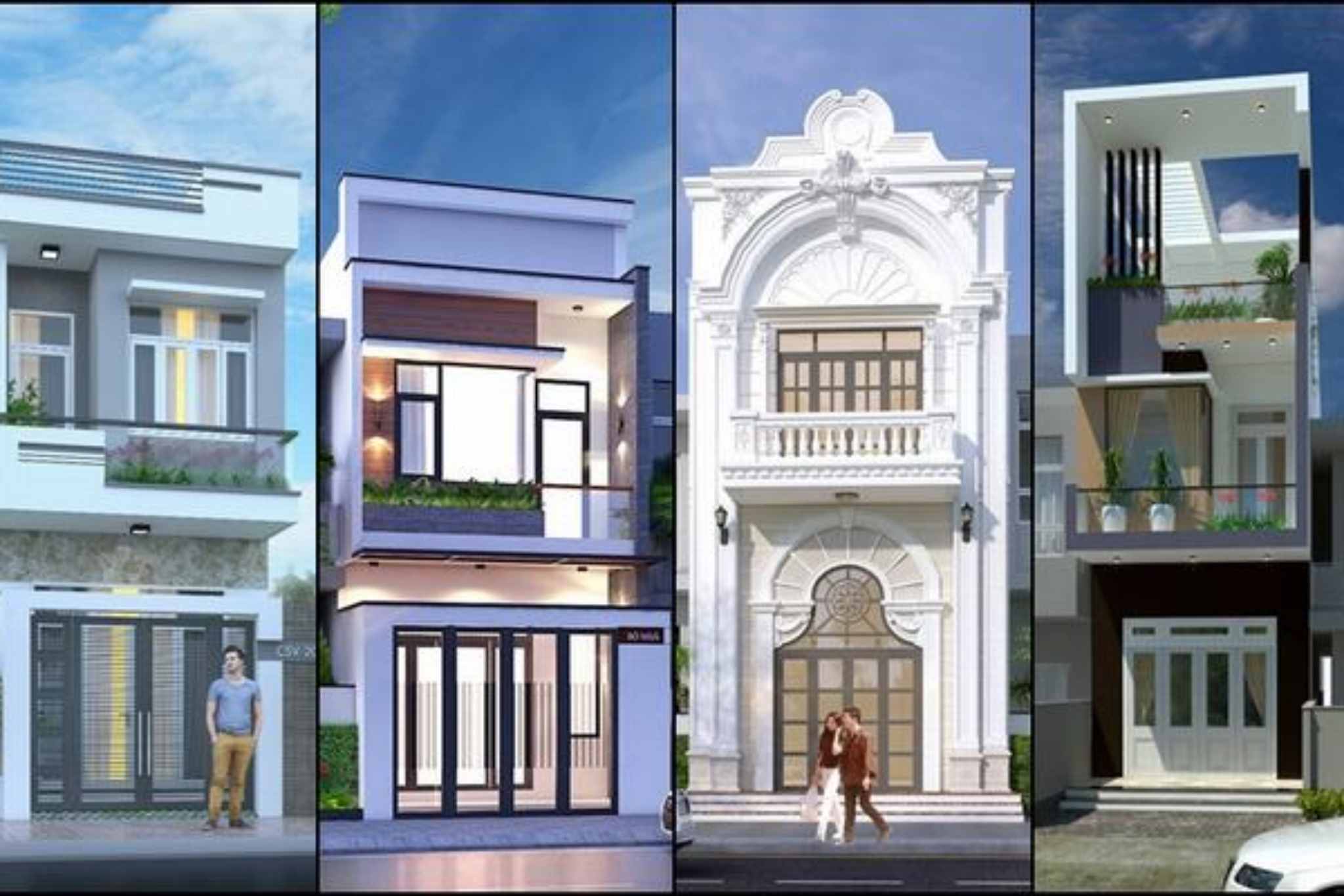 Lựa chọn phong cách phù hợp khi thiết kế homestay nhà ống